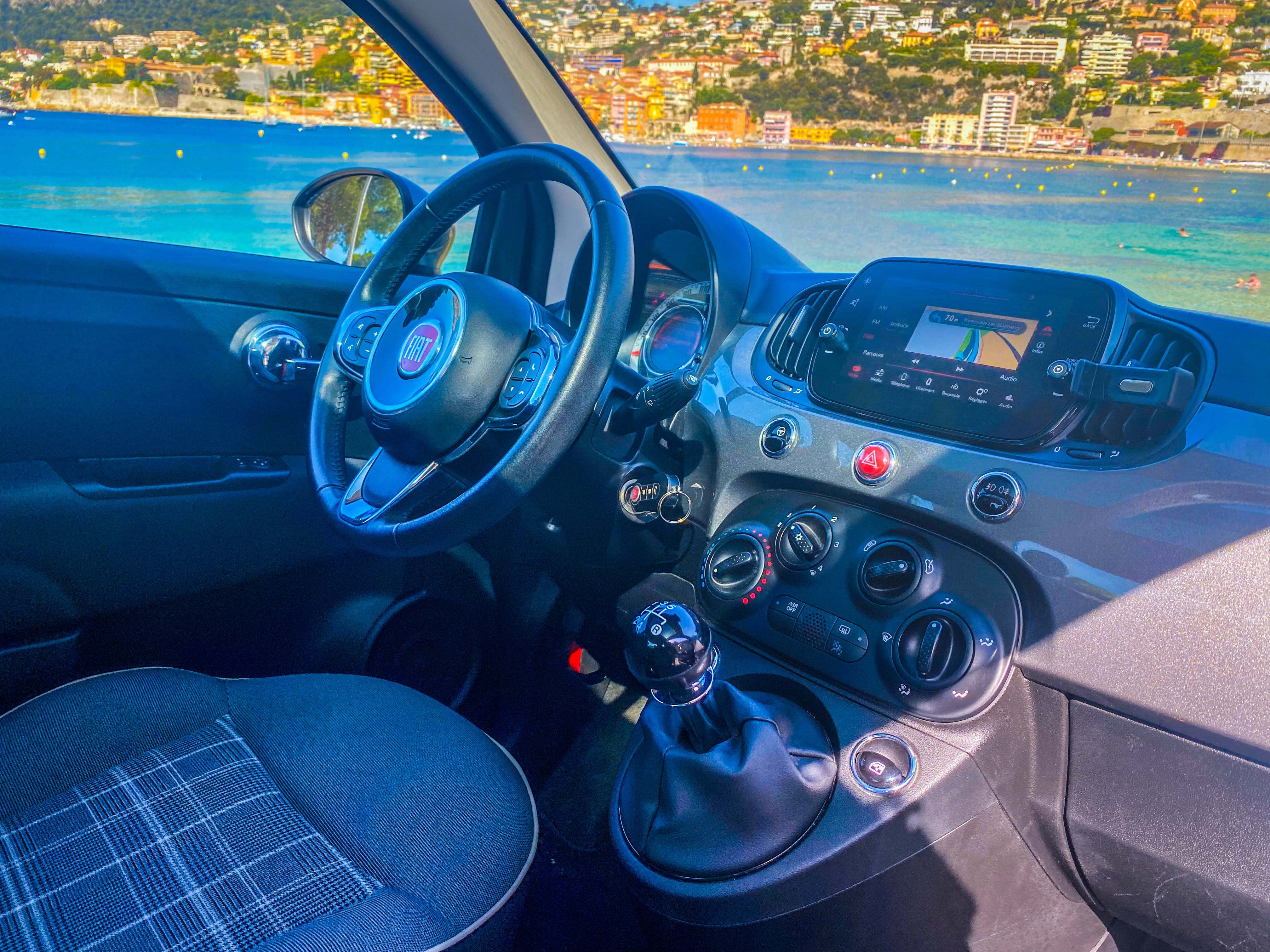 Fiat 500 617 avec GPS