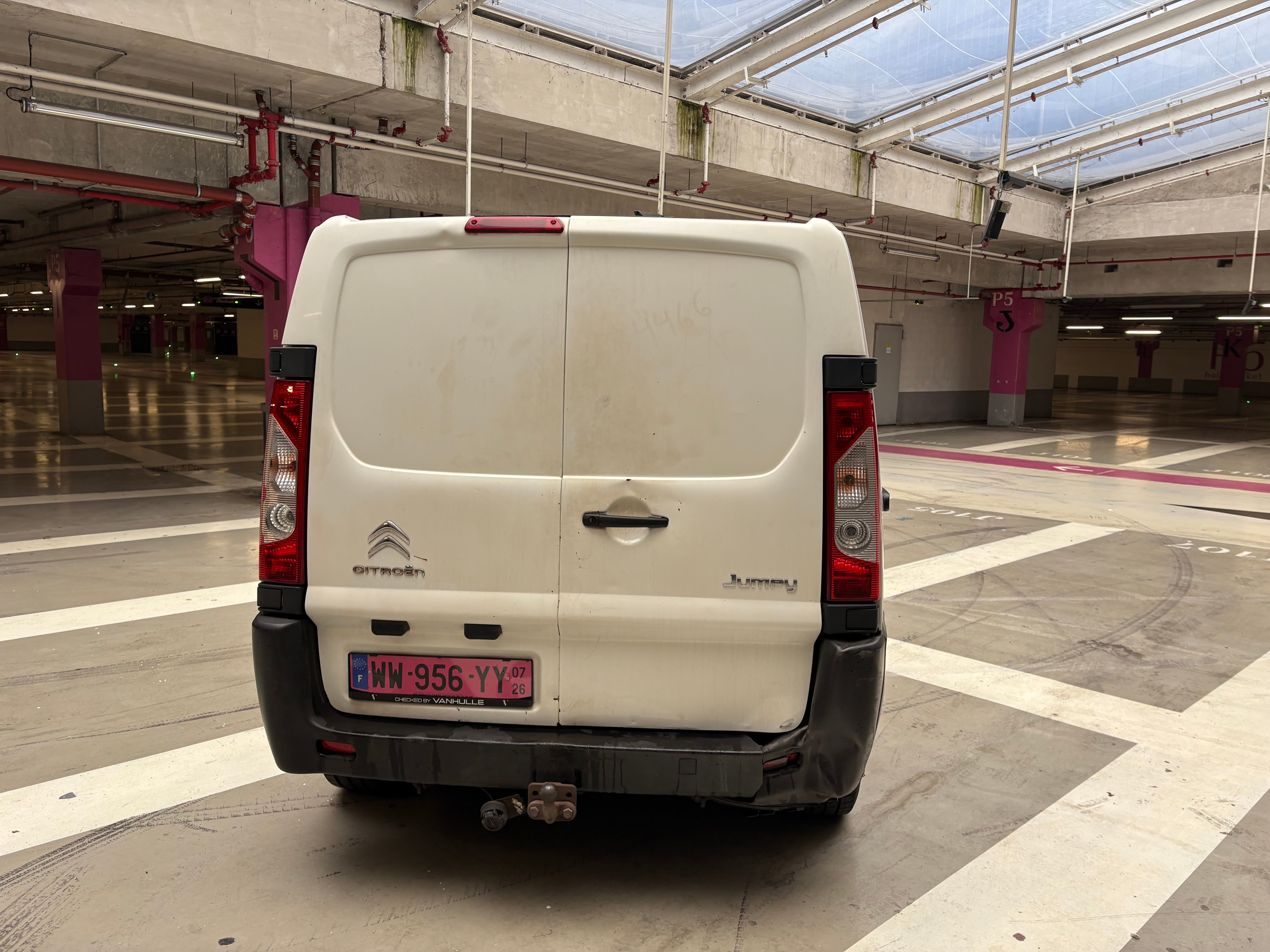 Citroen Jumpy avec Attelage
