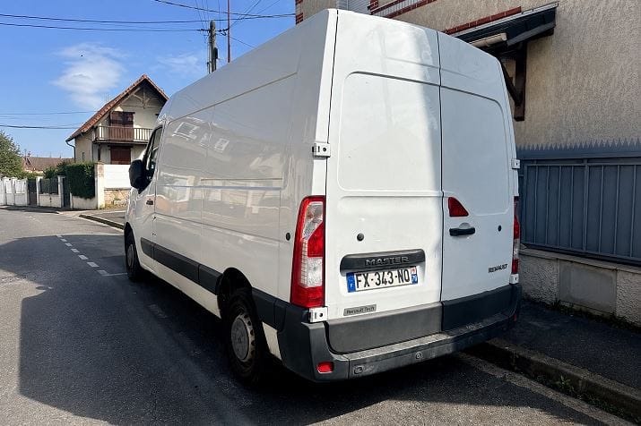 Renault Master avec GPS