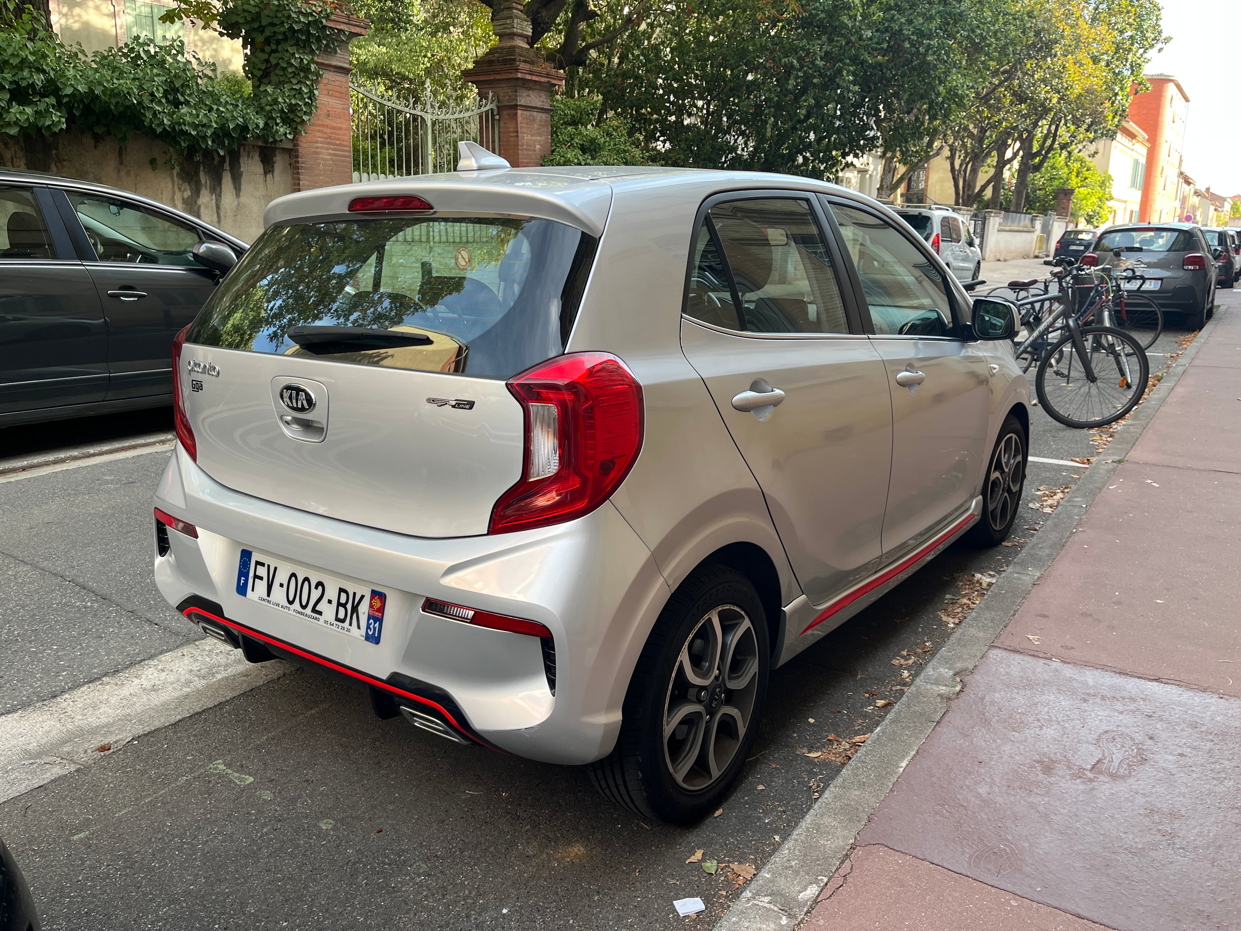 Kia Picanto mit Rückfahrkamera
