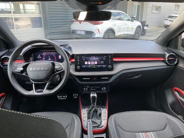 Skoda Fabia avec GPS