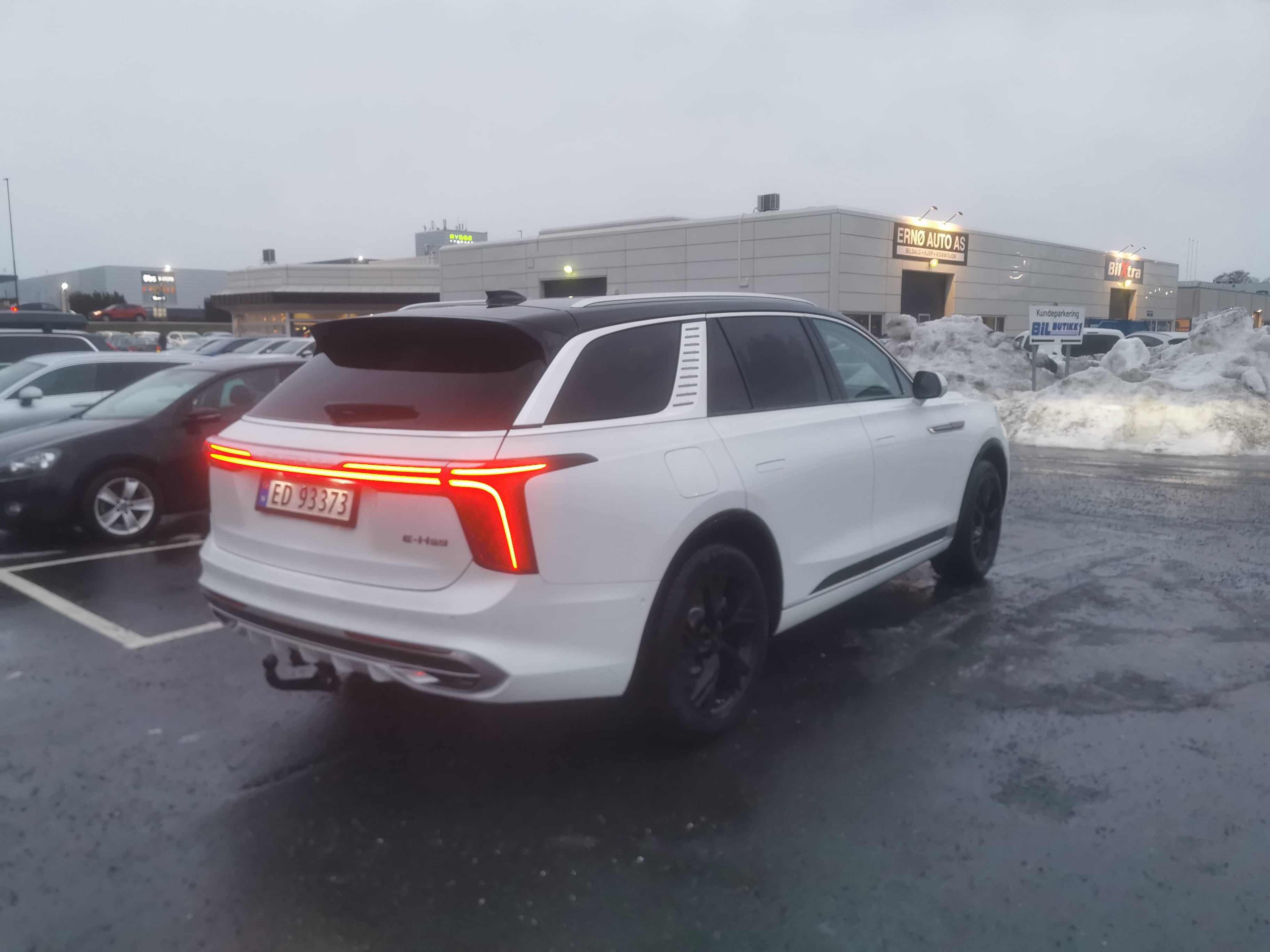 Hongqi E-HS9 med GPS