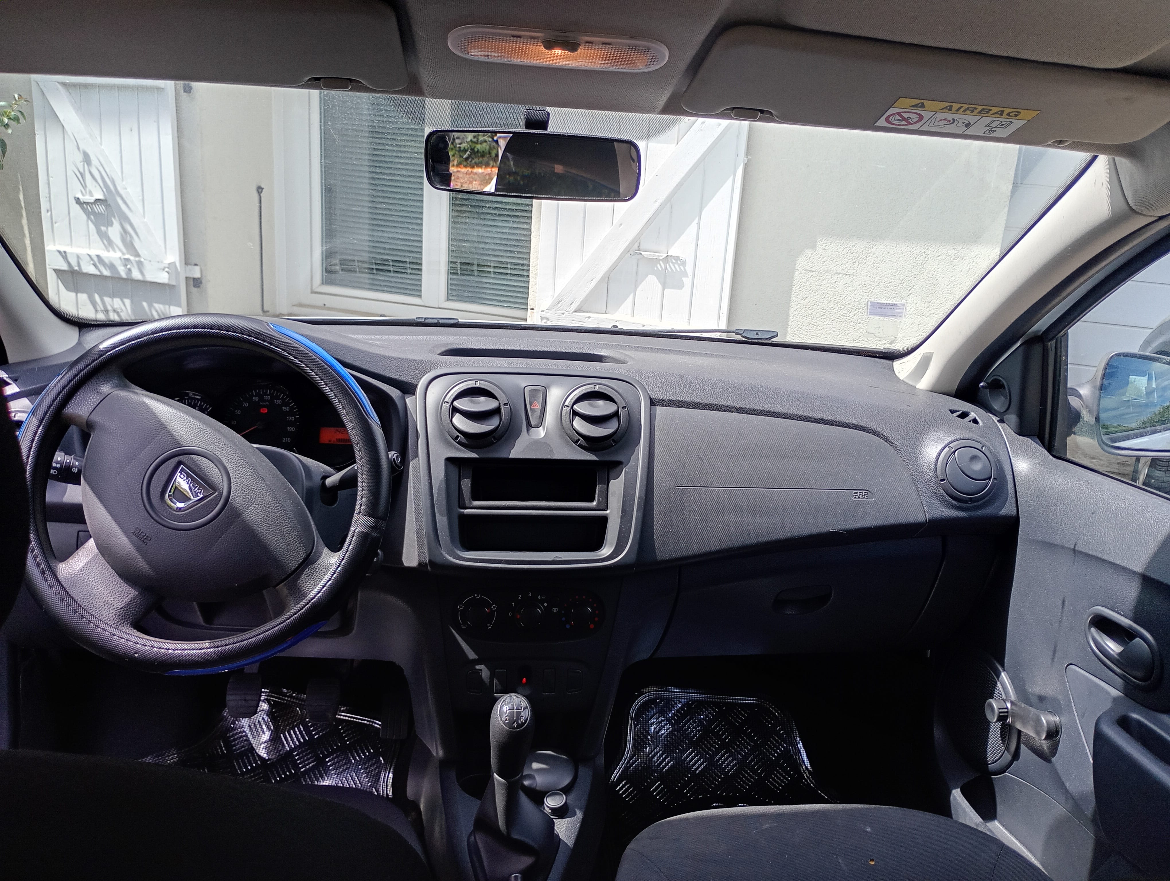 Dacia Sandero avec Pneus neige