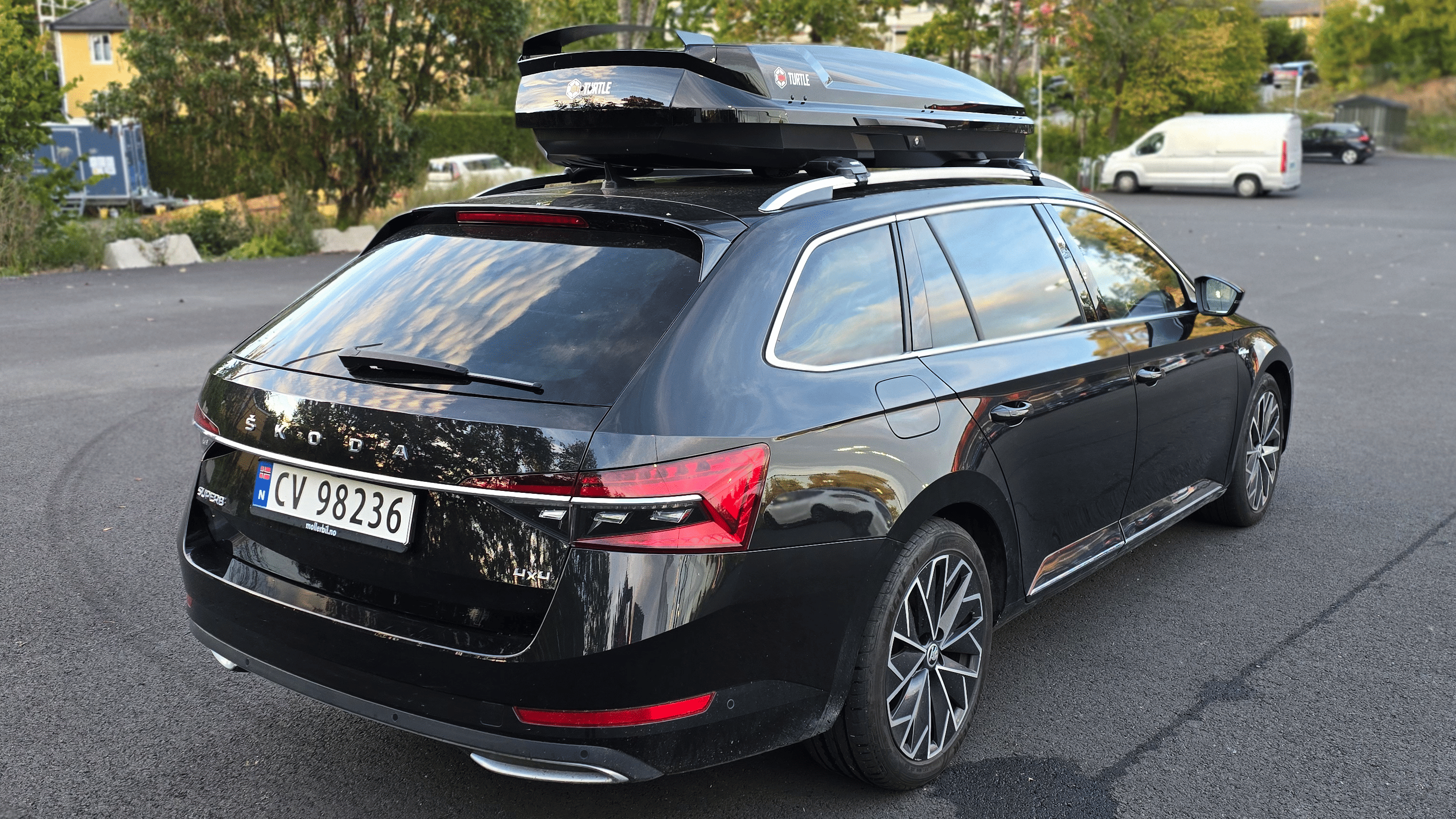 Skoda Superb med GPS