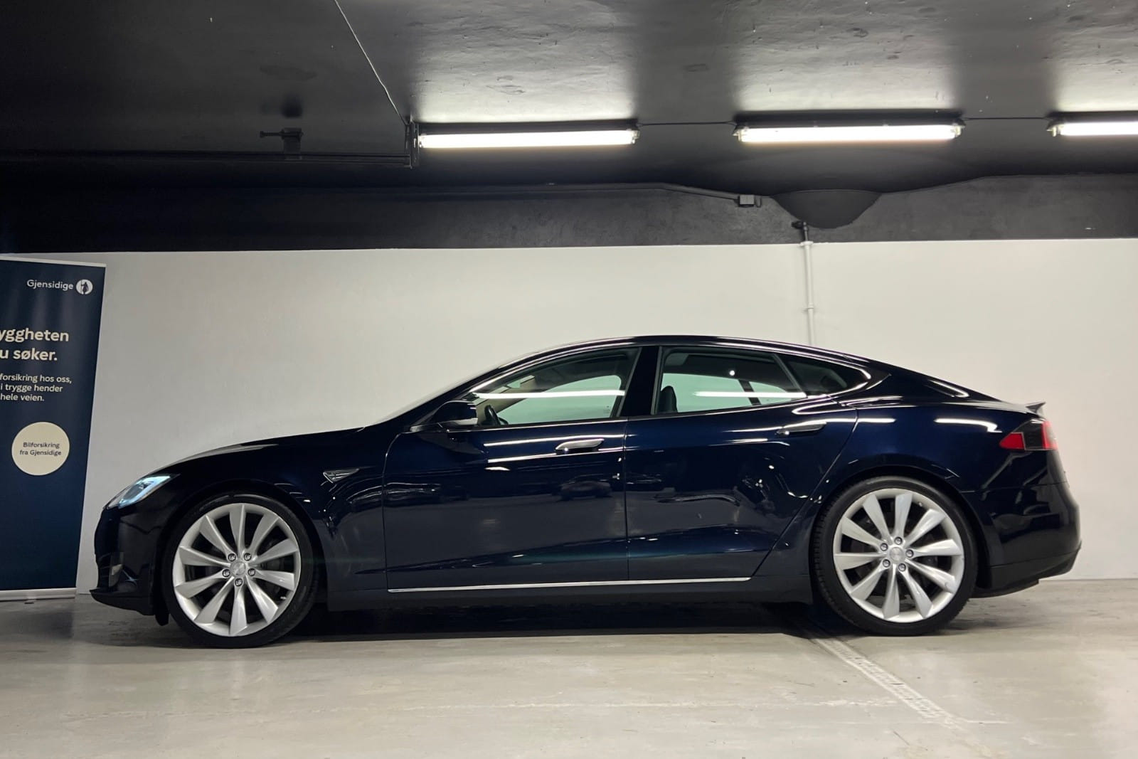 Tesla Model S med Aircondition