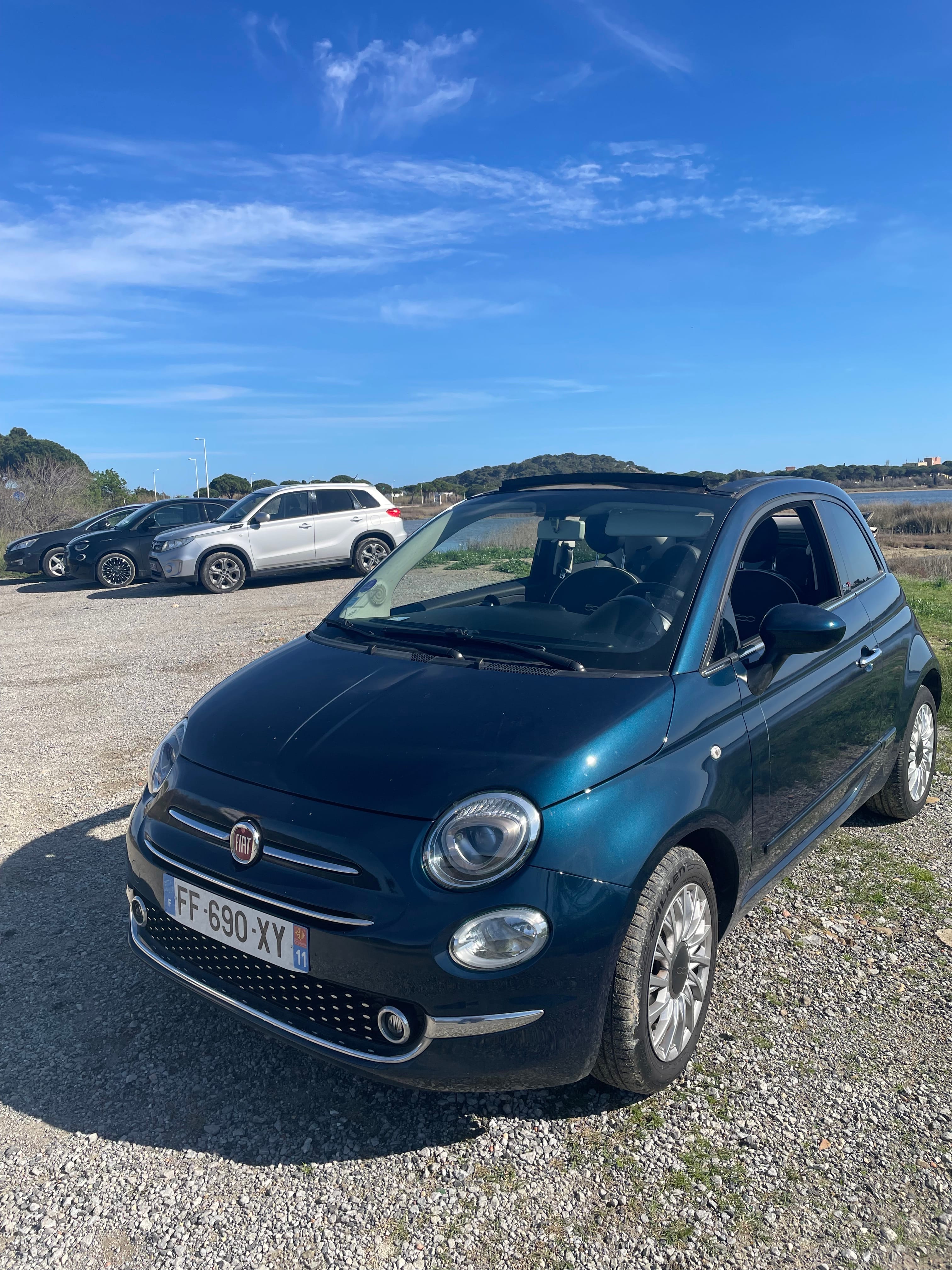 Fiat 500 C avec Entrée audio / iPod