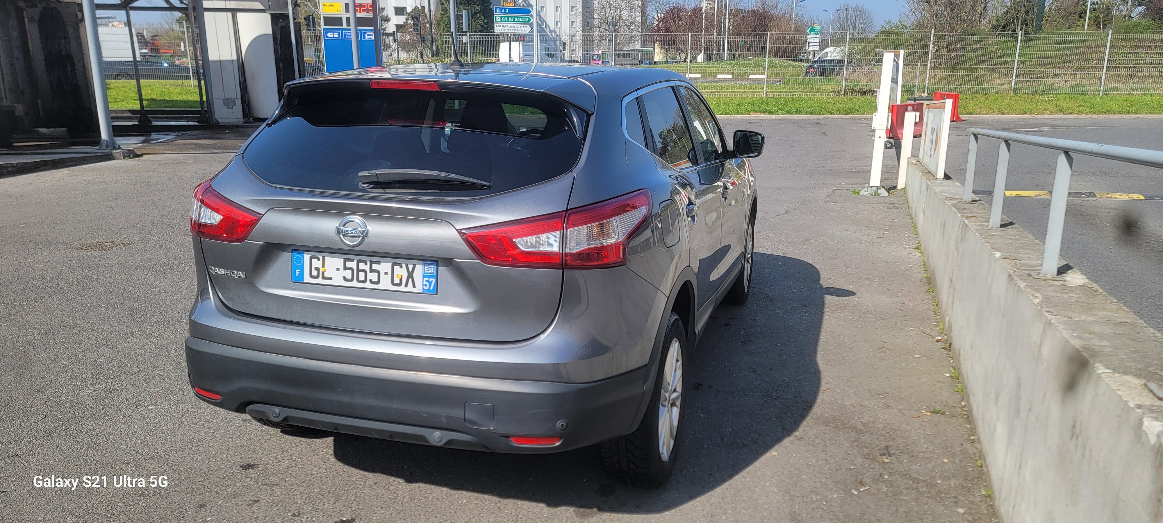 Nissan Qashqai avec GPS