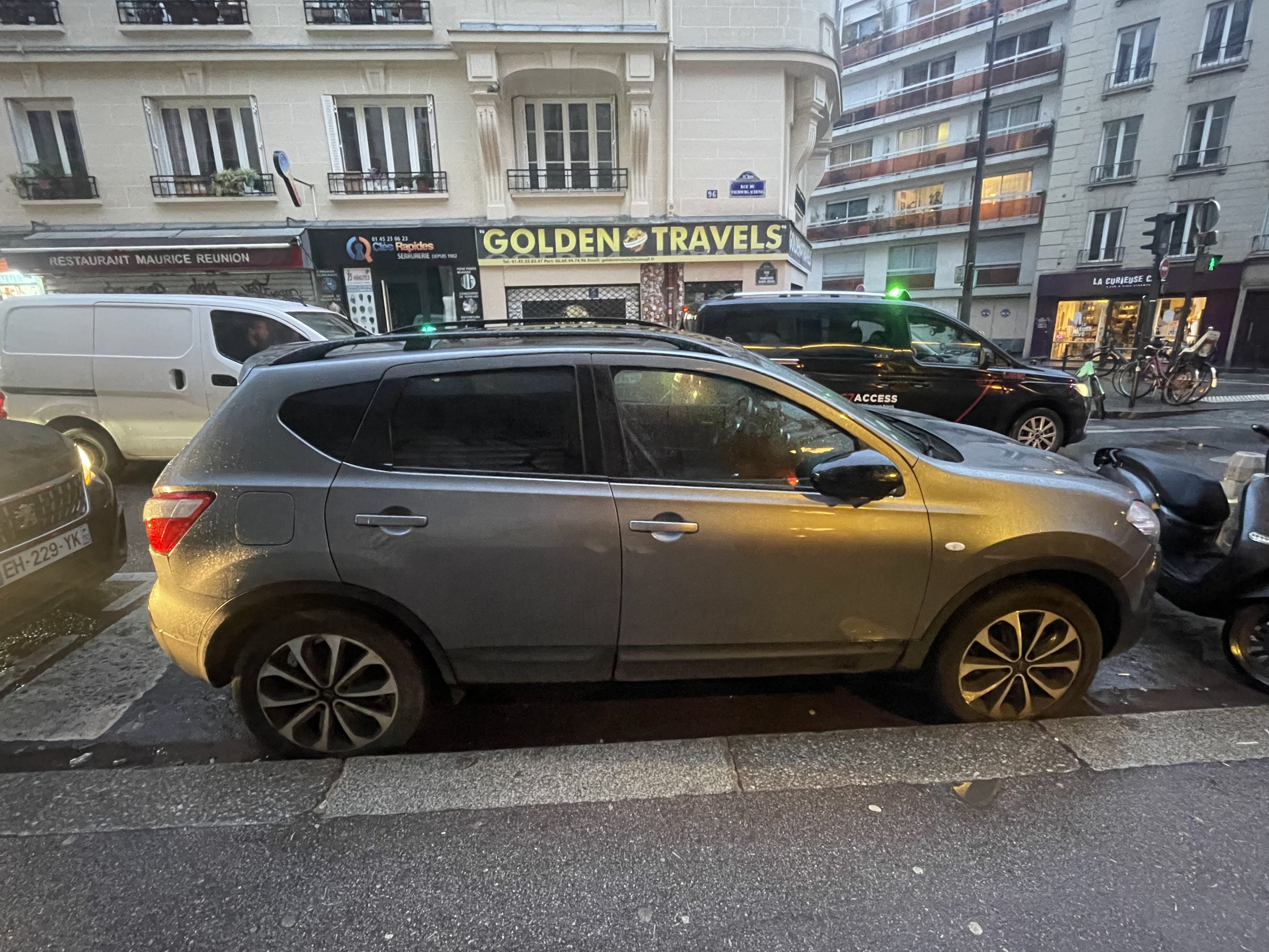 Nissan Qashqai avec GPS
