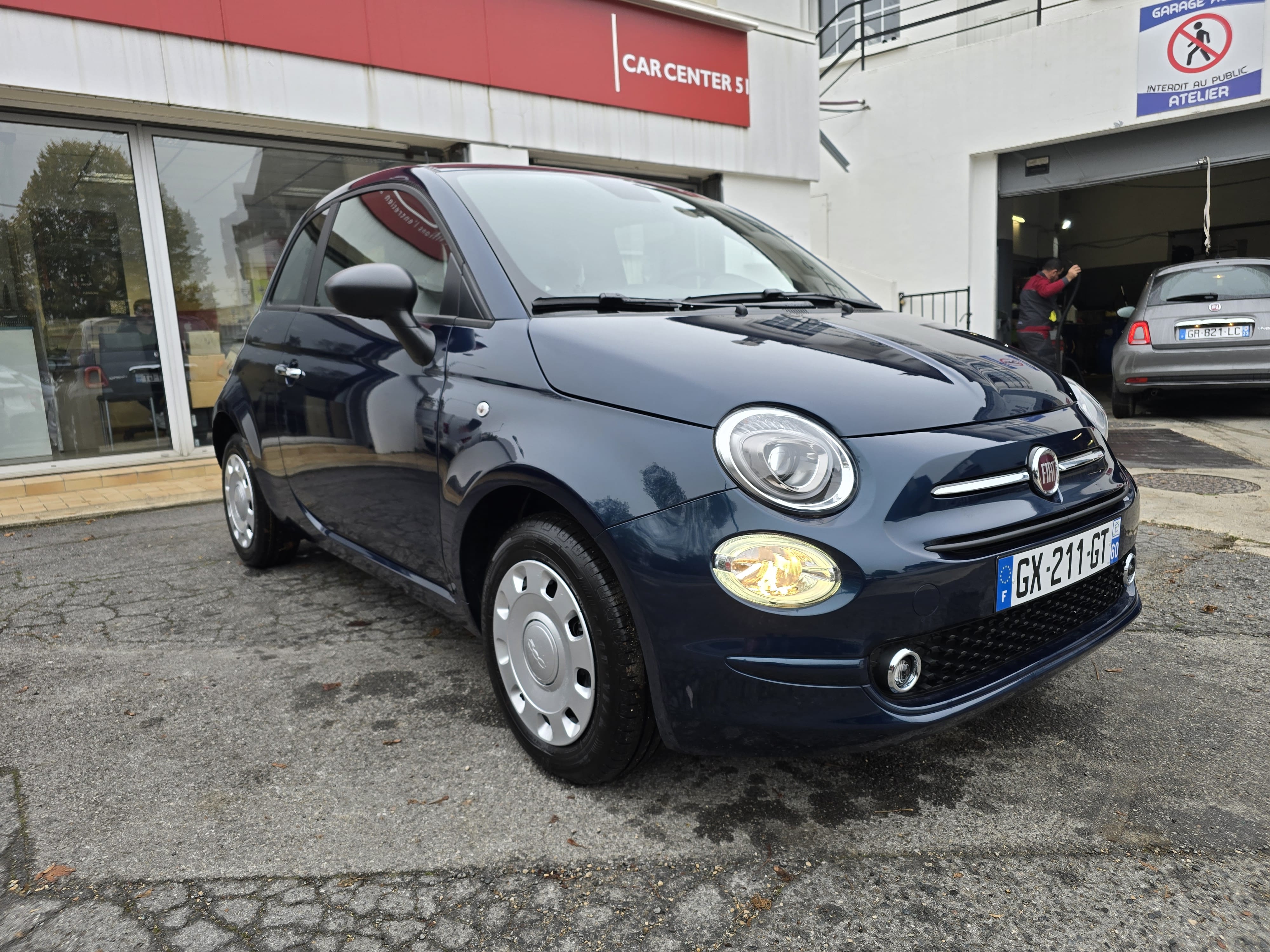 Fiat 500 Hybride avec Régulateur de vitesse