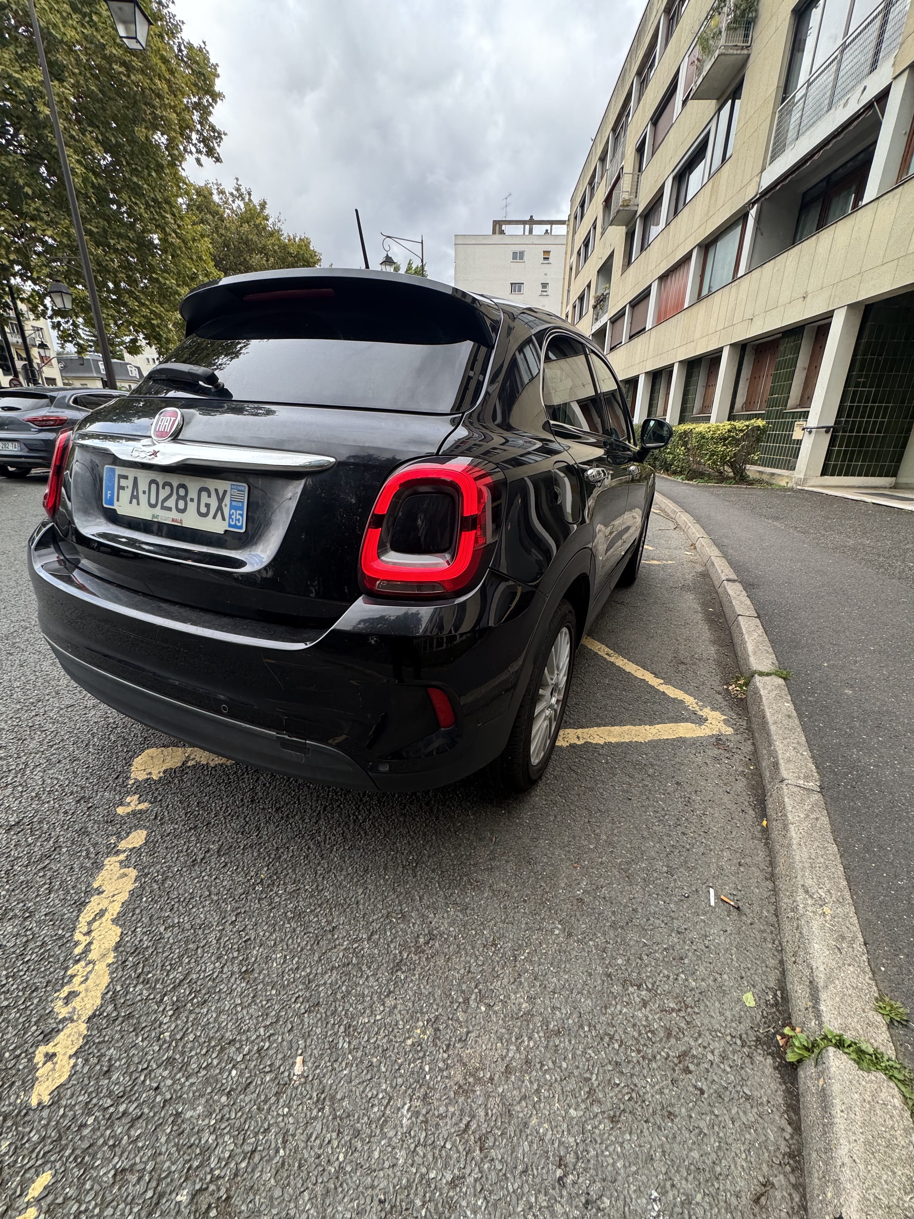Fiat 500 X avec Régulateur de vitesse