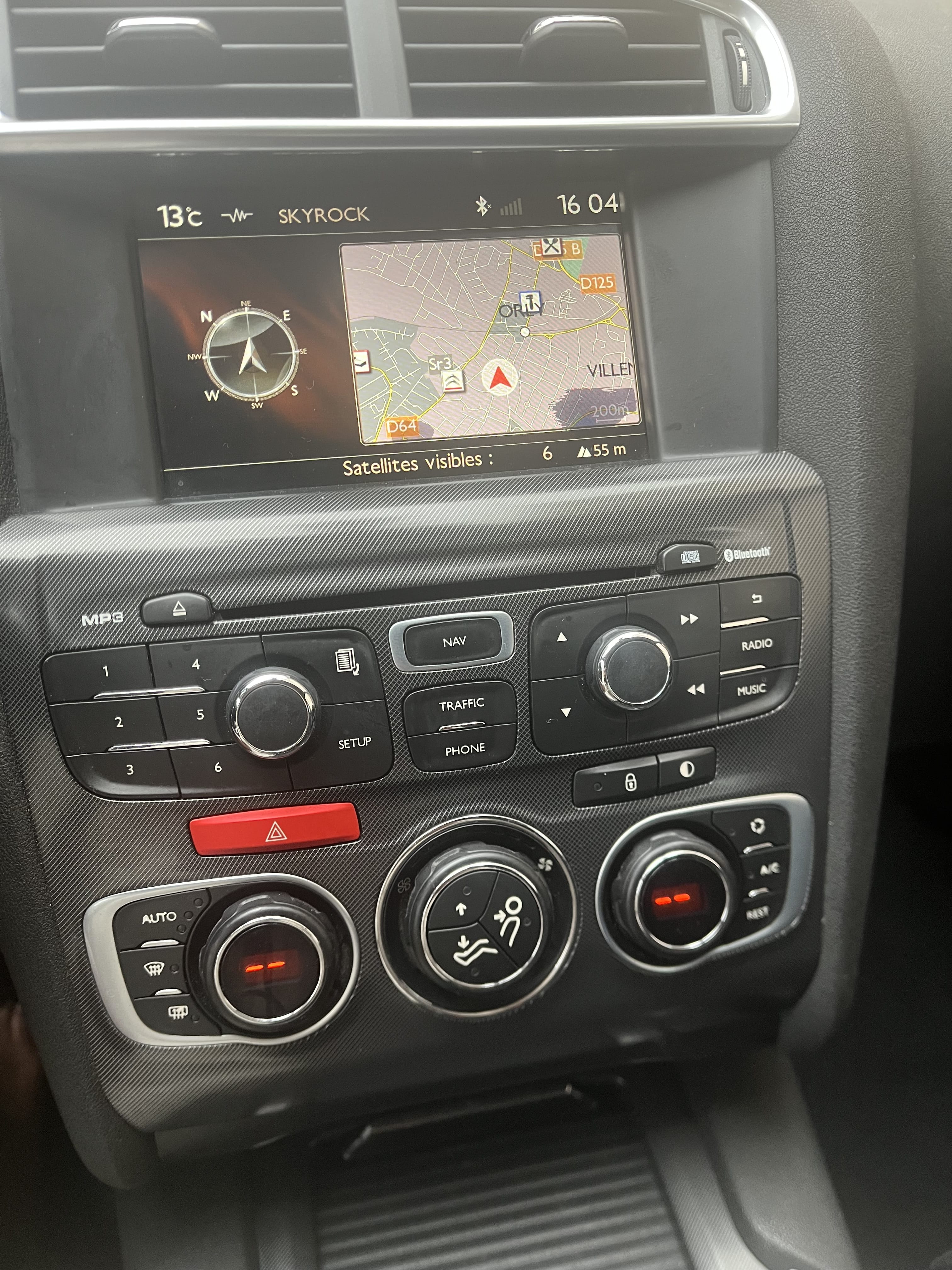Citroen C4 avec Audio Bluetooth