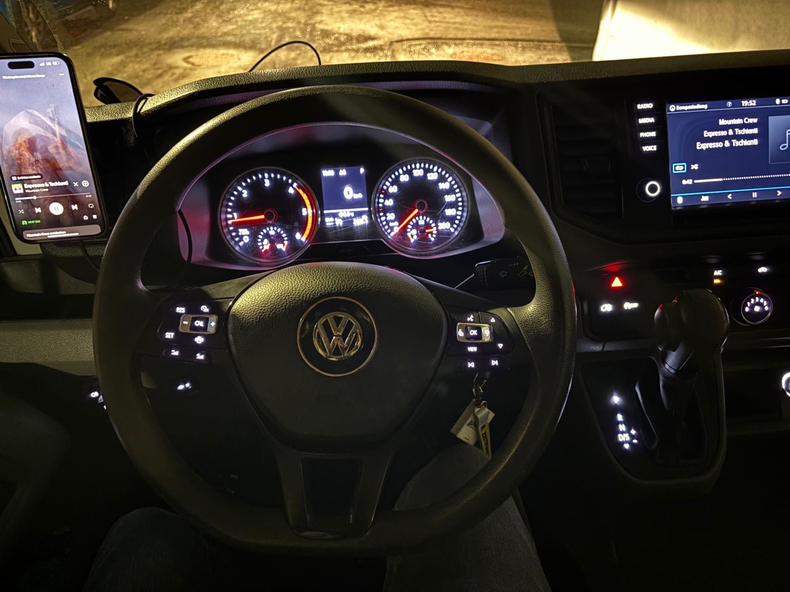 Volkswagen Crafter Van mit Bluetooth-Audio