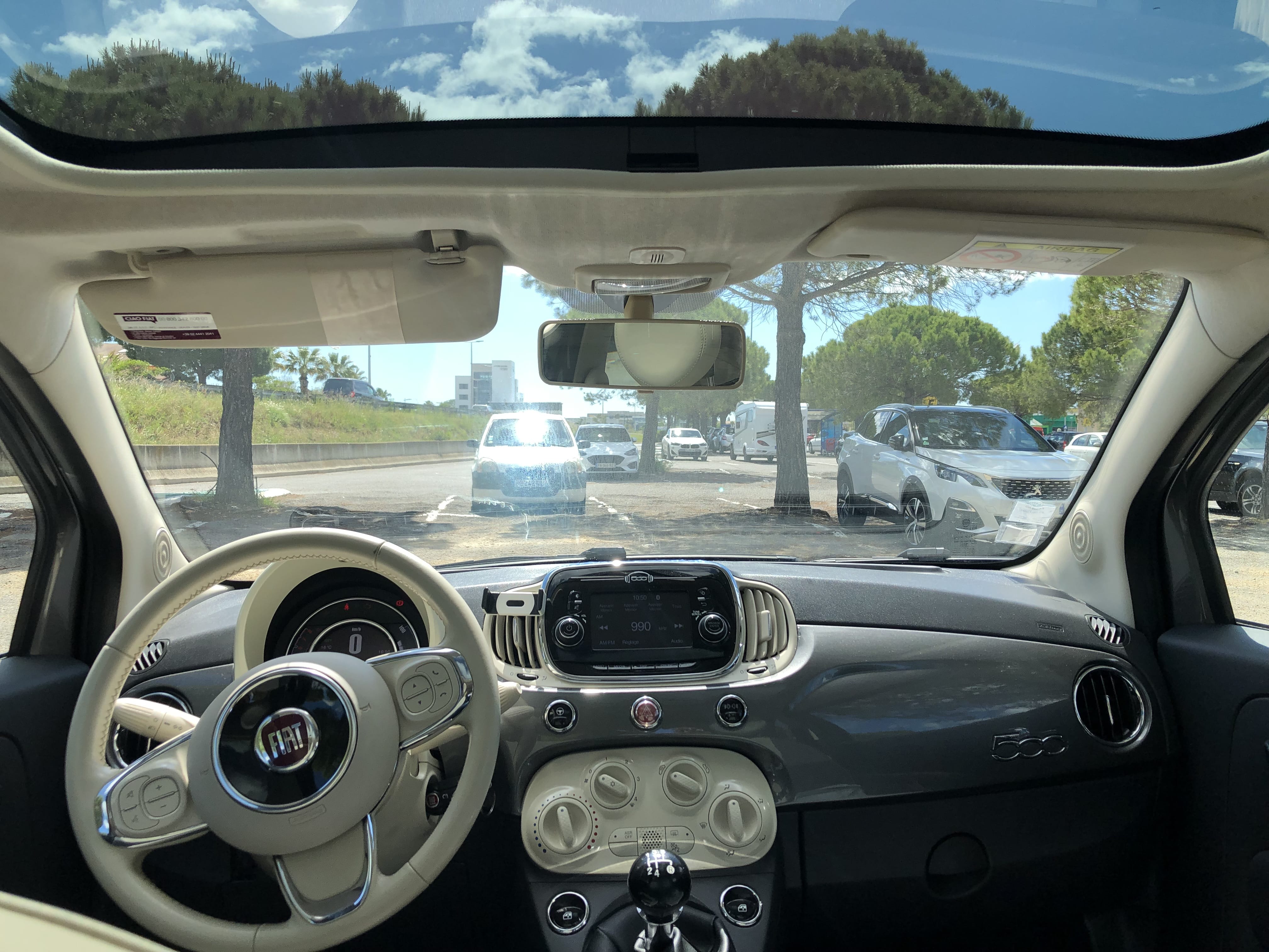 Fiat 500 Lounge avec Entrée audio / iPod