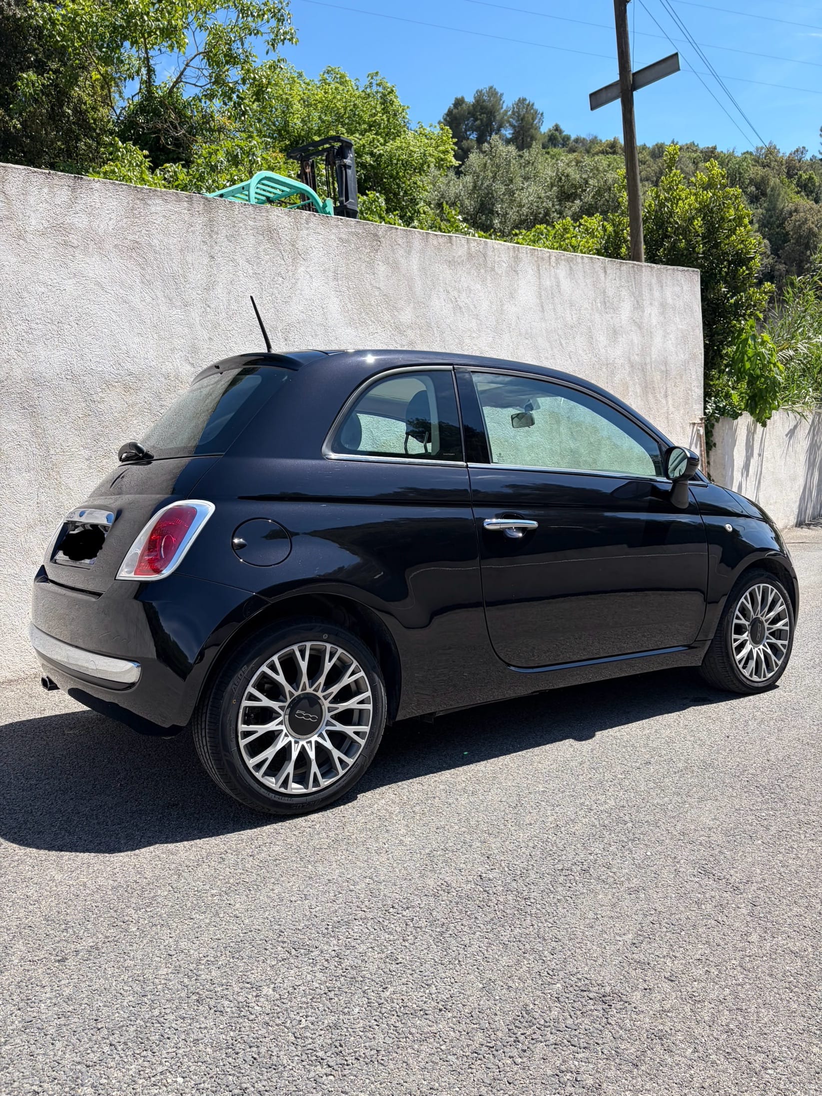 Fiat 500 met Bluetooth audio