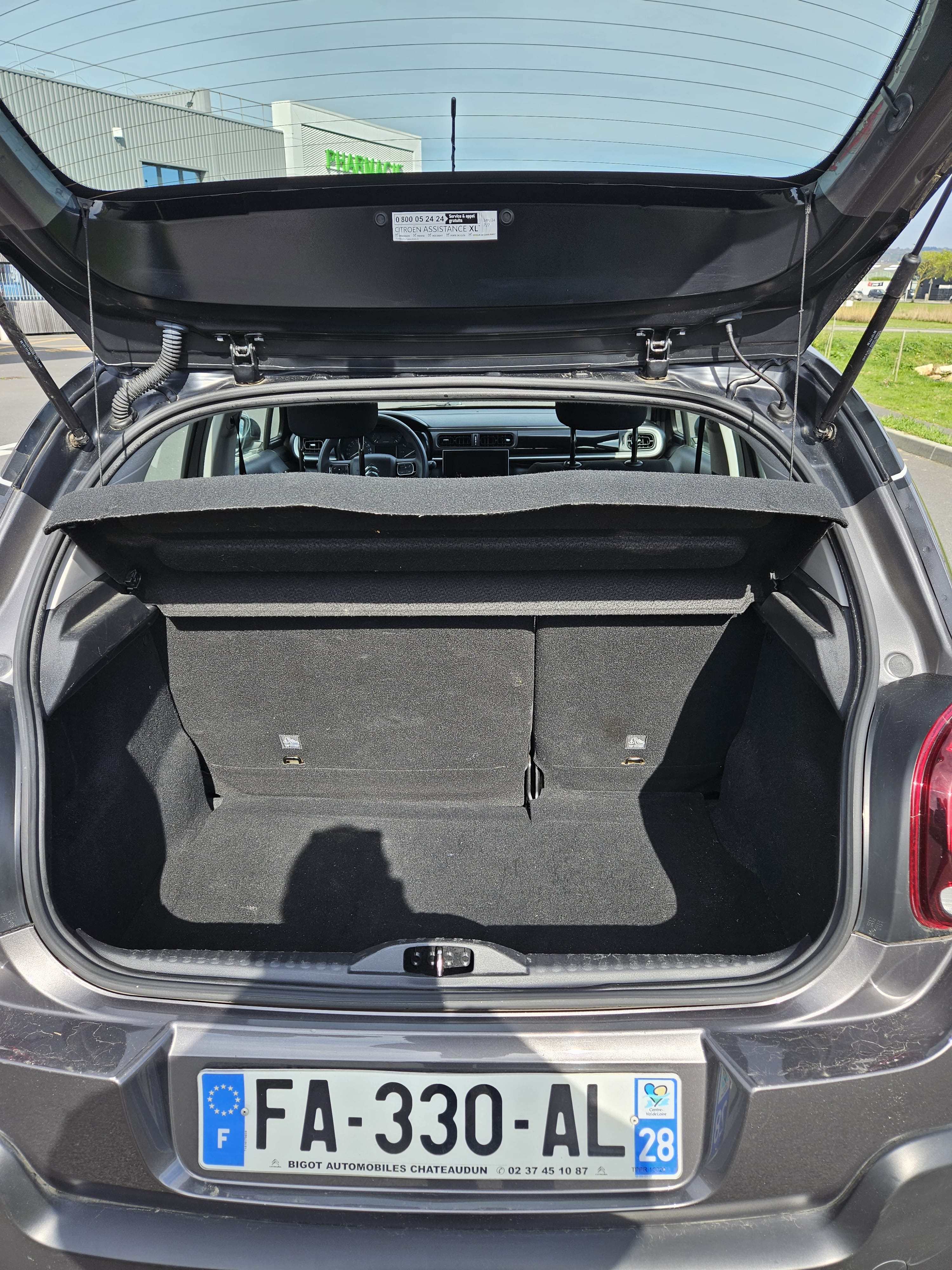Citroen C3 avec Siège bébé