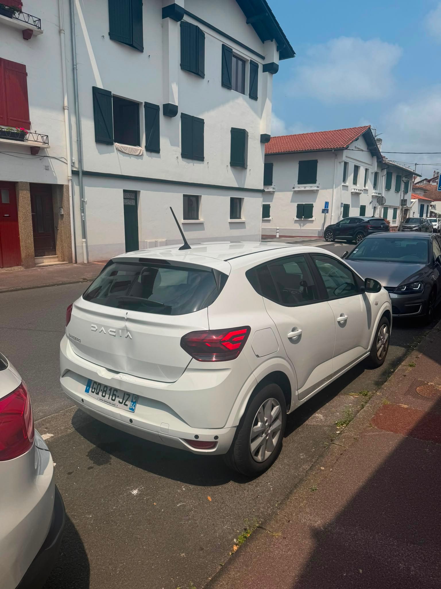 Dacia Sandero avec Caméra de recul