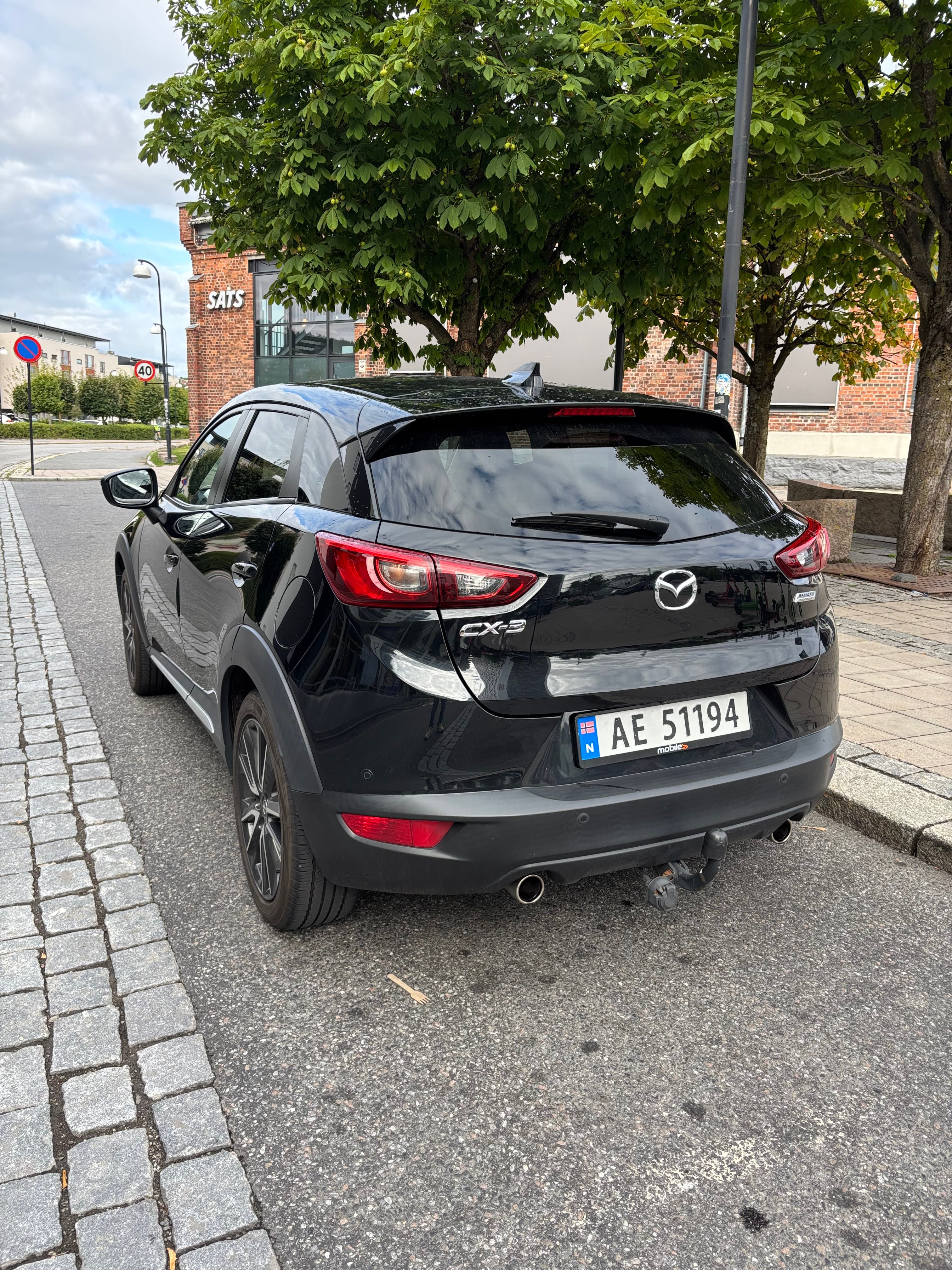 Mazda CX-3 med Ryggekamera