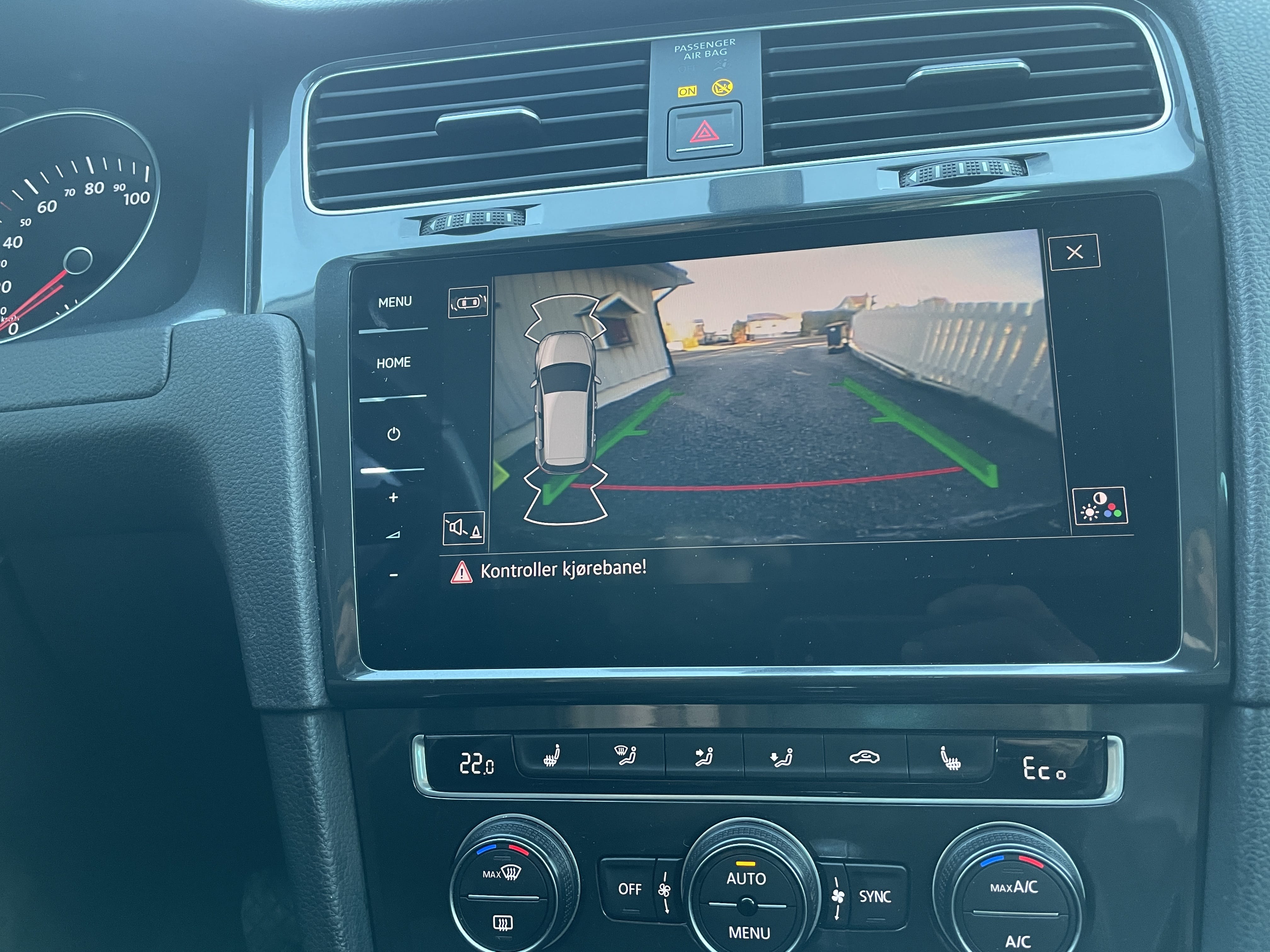 Volkswagen e-Golf med Lydinngang