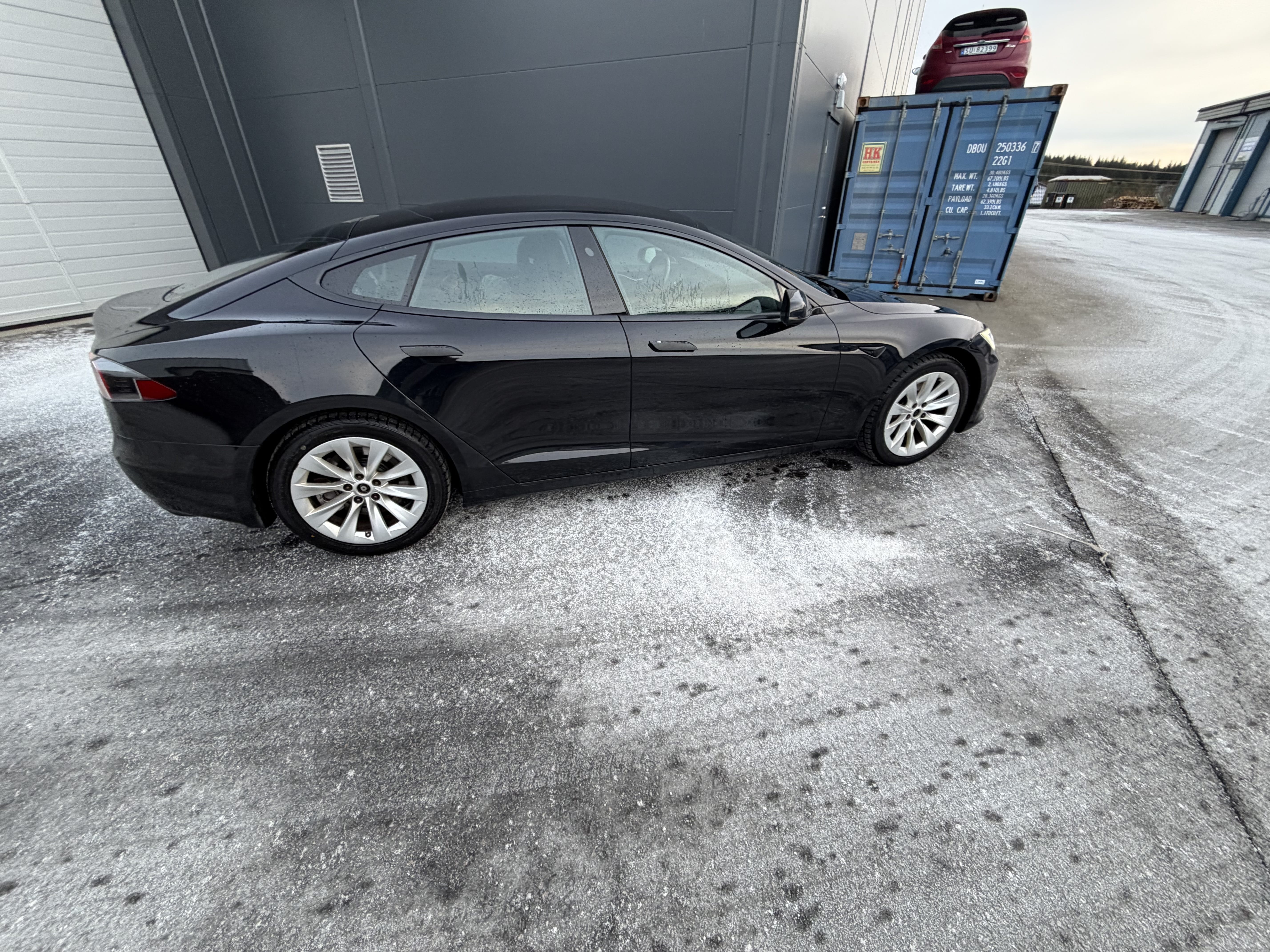 Tesla Model S med Aircondition