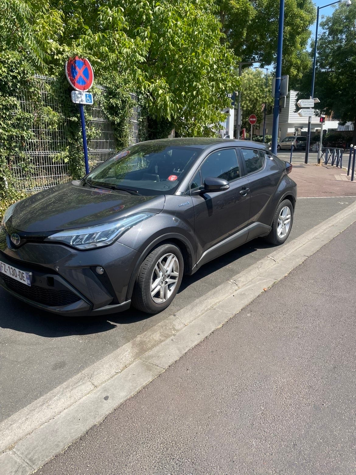 Toyota C-HR, 2021, Essence 95 / Électrique (hybride), automatique