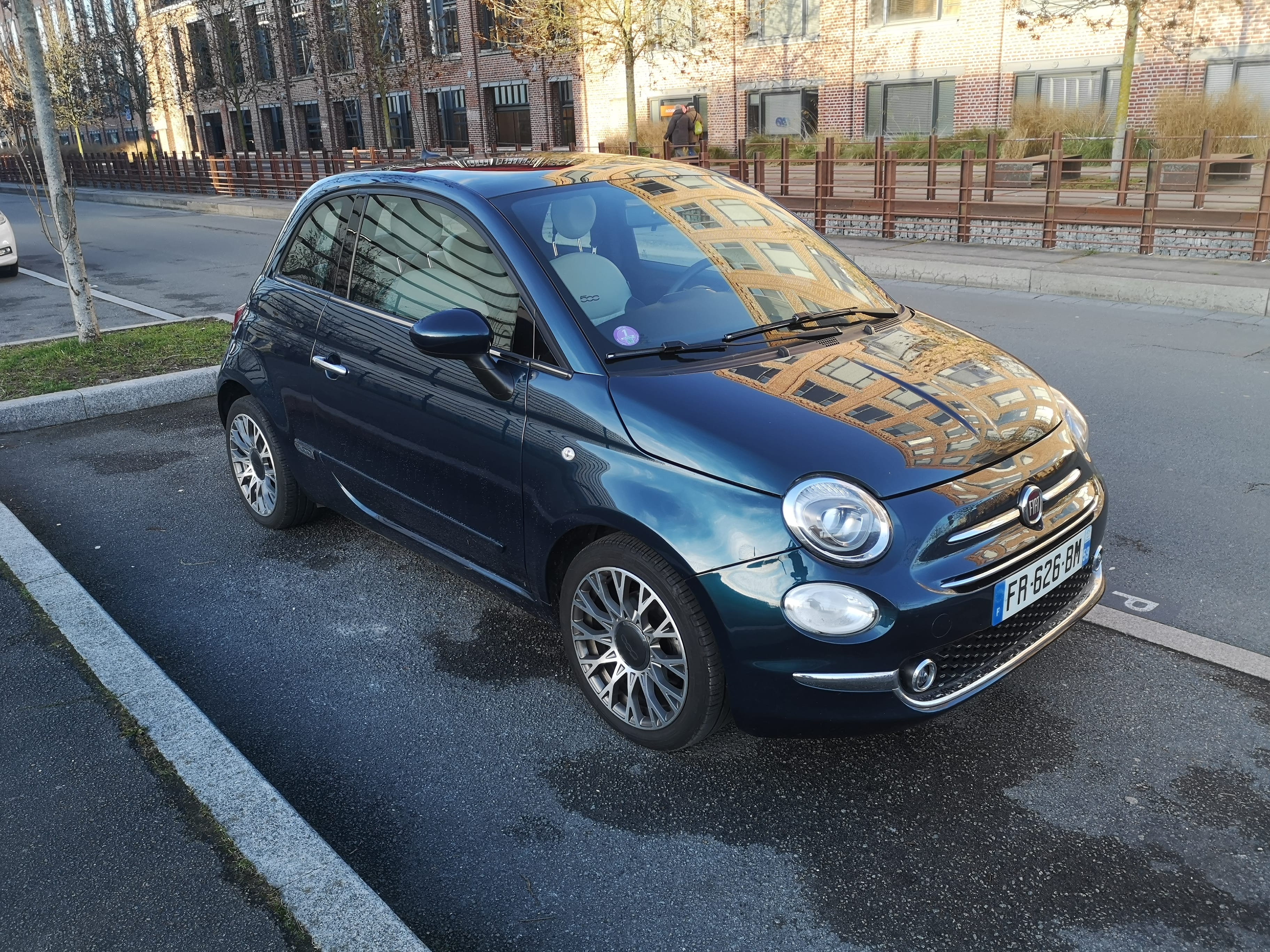 Fiat 500 Essence 69 ch avec Régulateur de vitesse