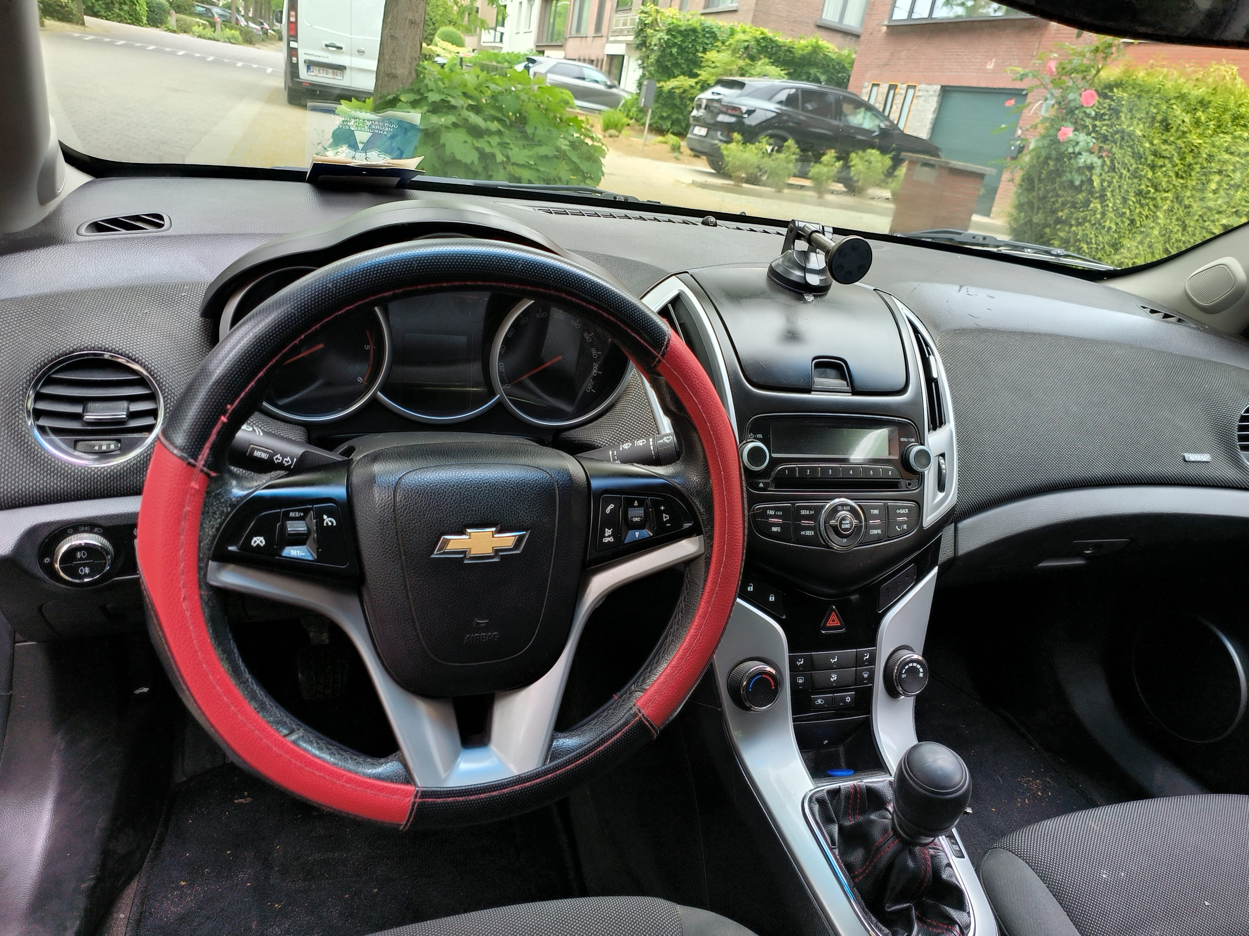 Chevrolet Cruze met Autostoel baby