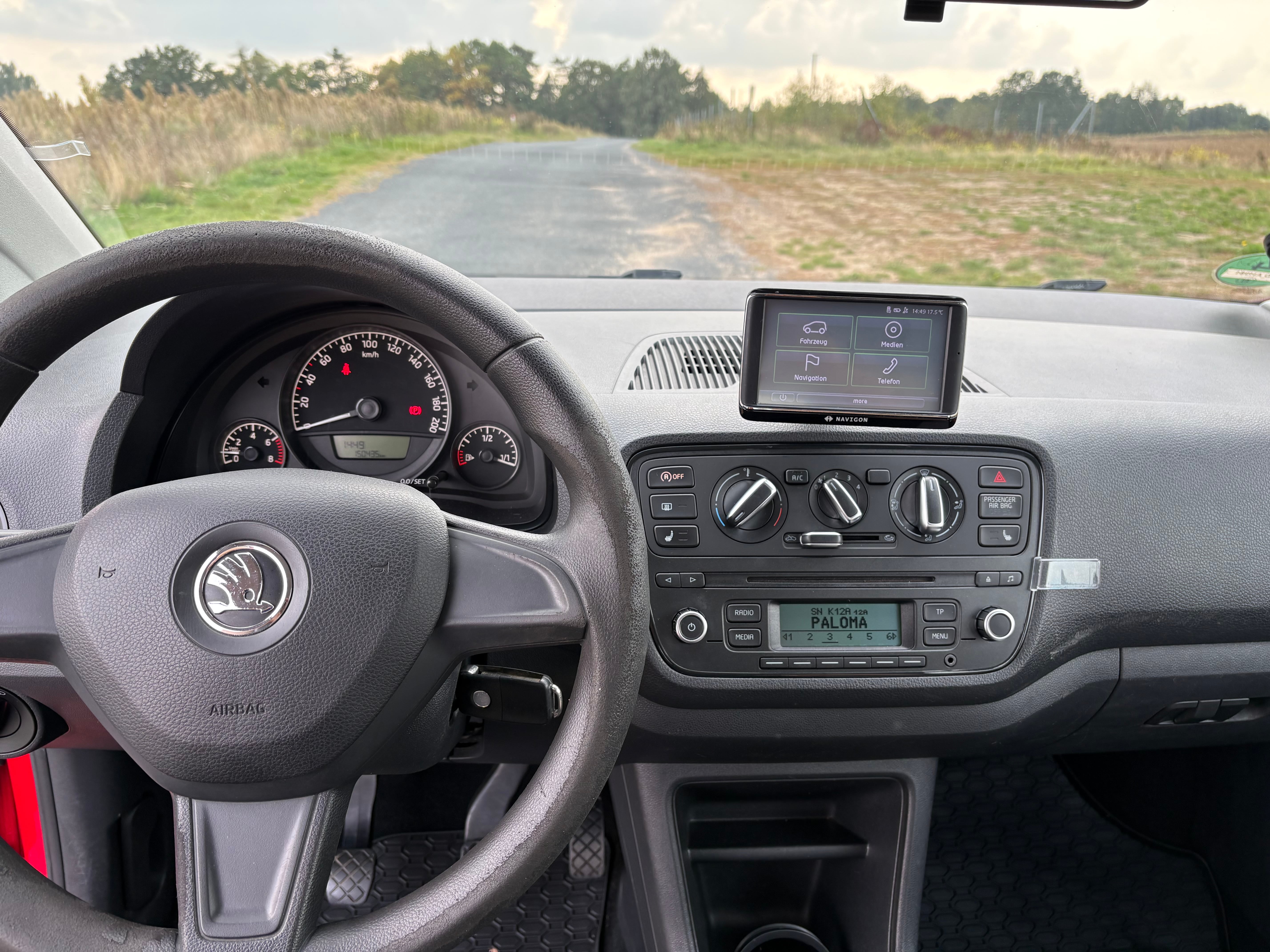 Skoda Citigo mit USB-Ladeanschlüsse