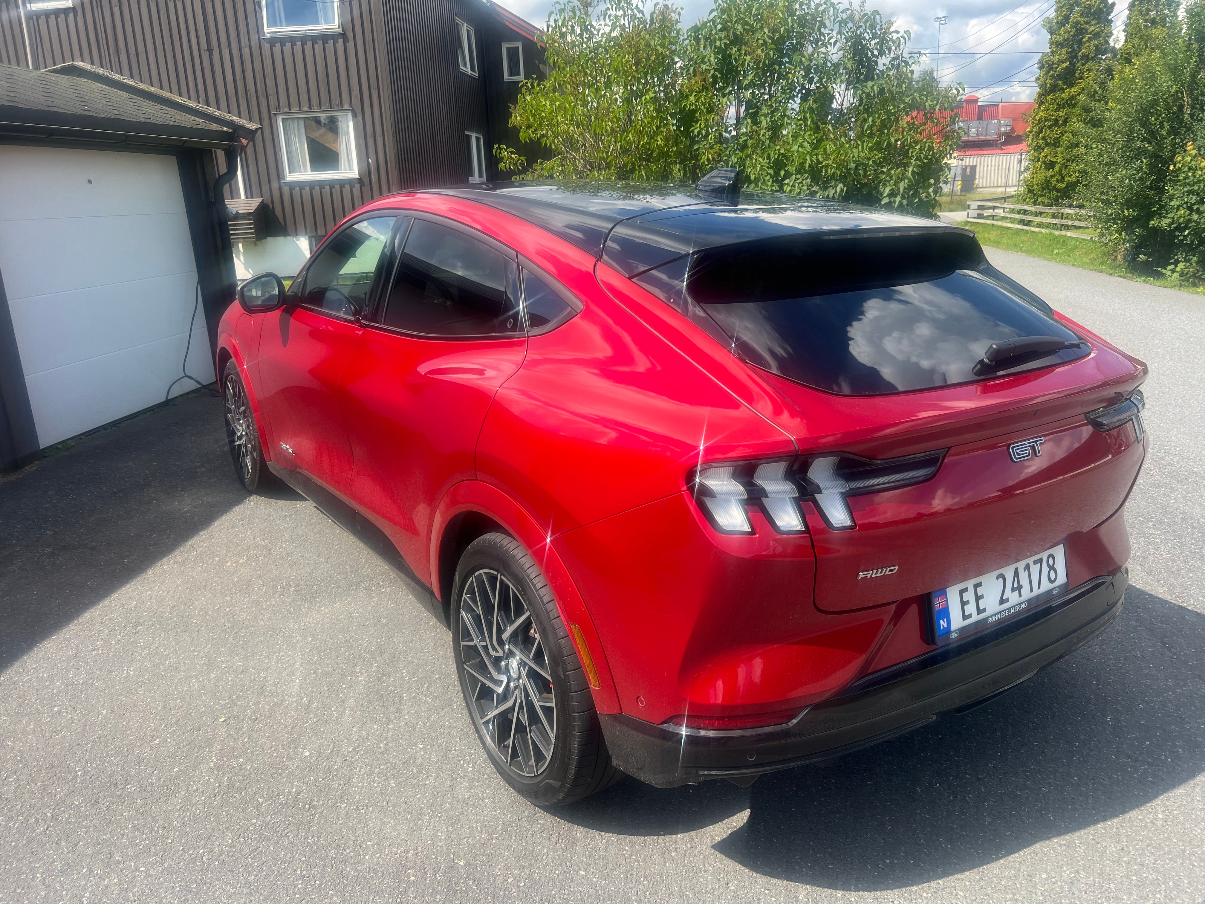 Ford Mustang Mach-E GT med Apple CarPlay
