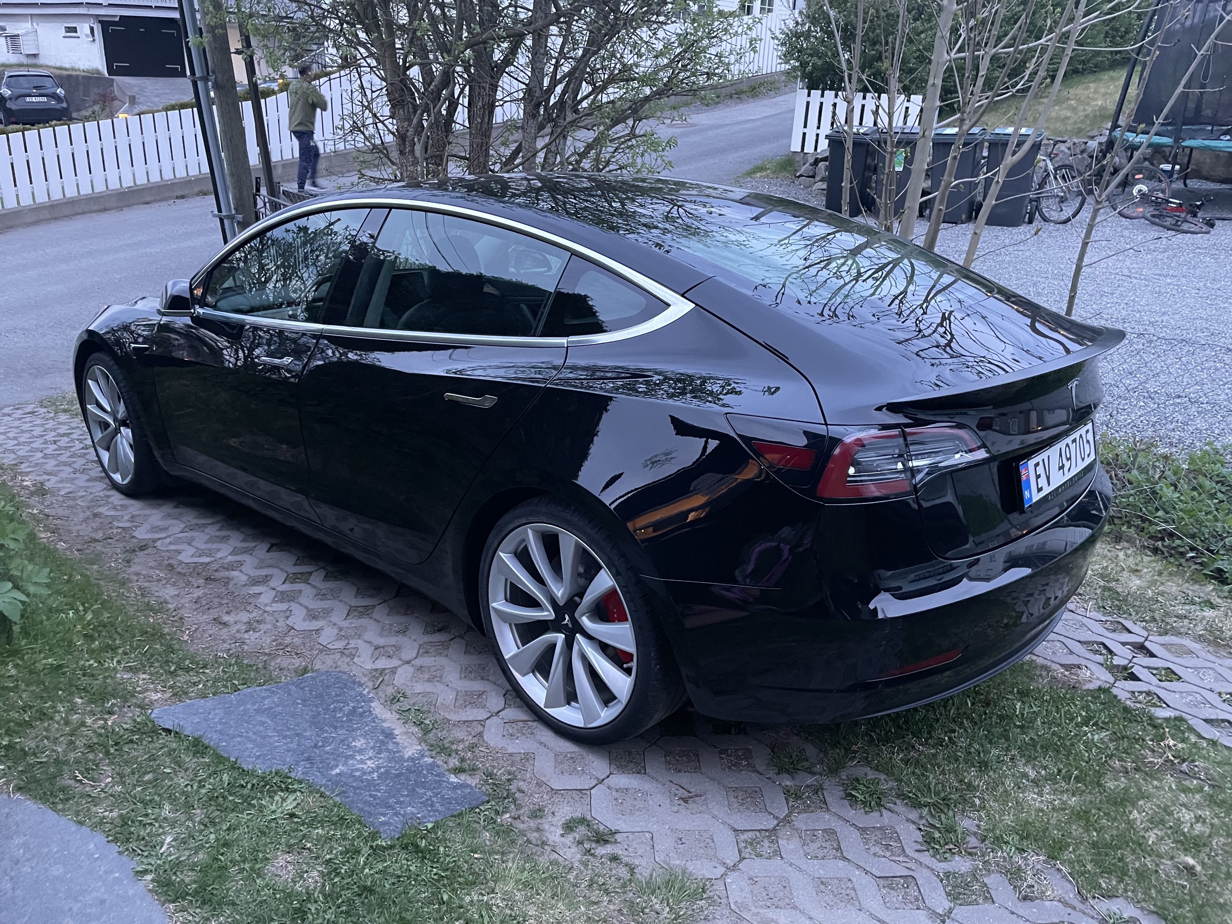 Tesla Model 3 Performance with Air conditioning