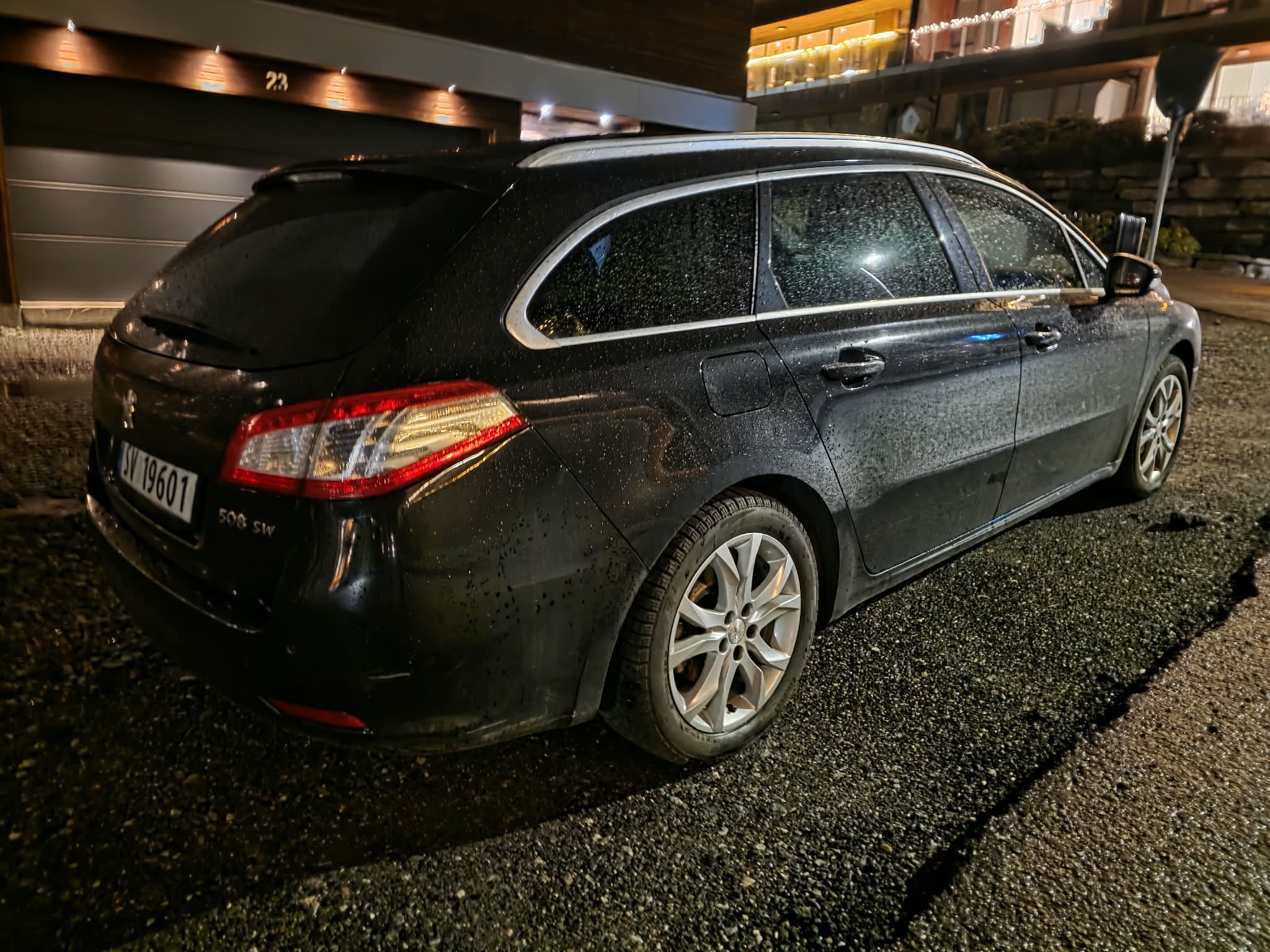 Peugeot 508 med GPS