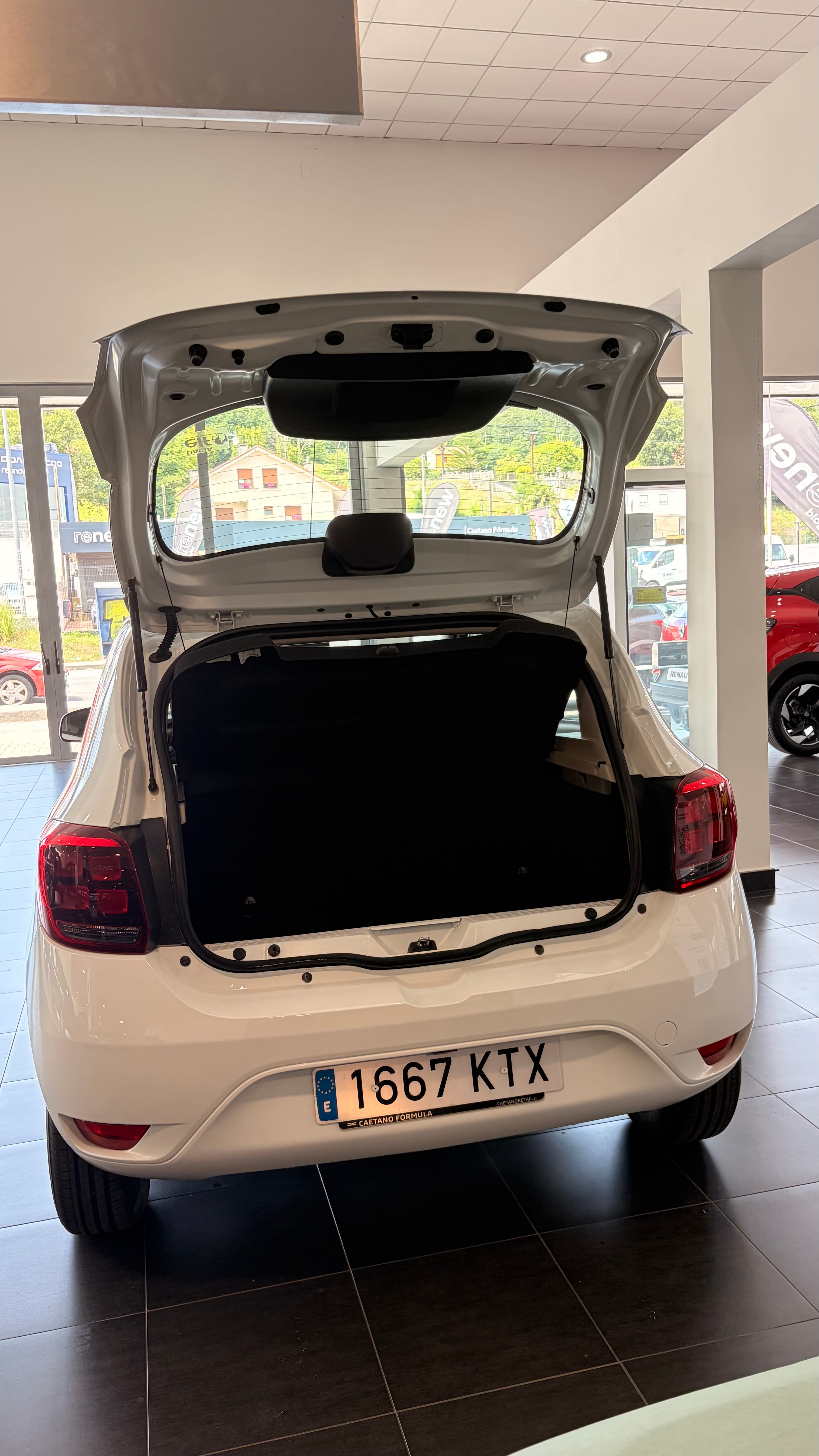 Dacia Sandero mit Autoradio