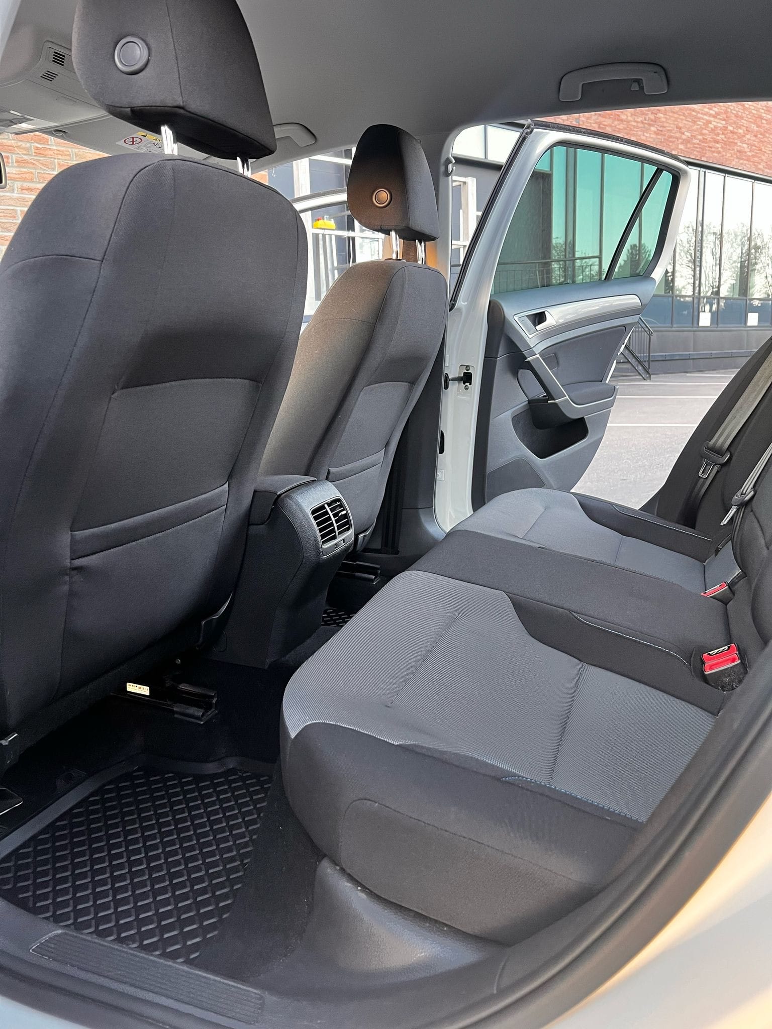 Volkswagen e-Golf with Snow tires