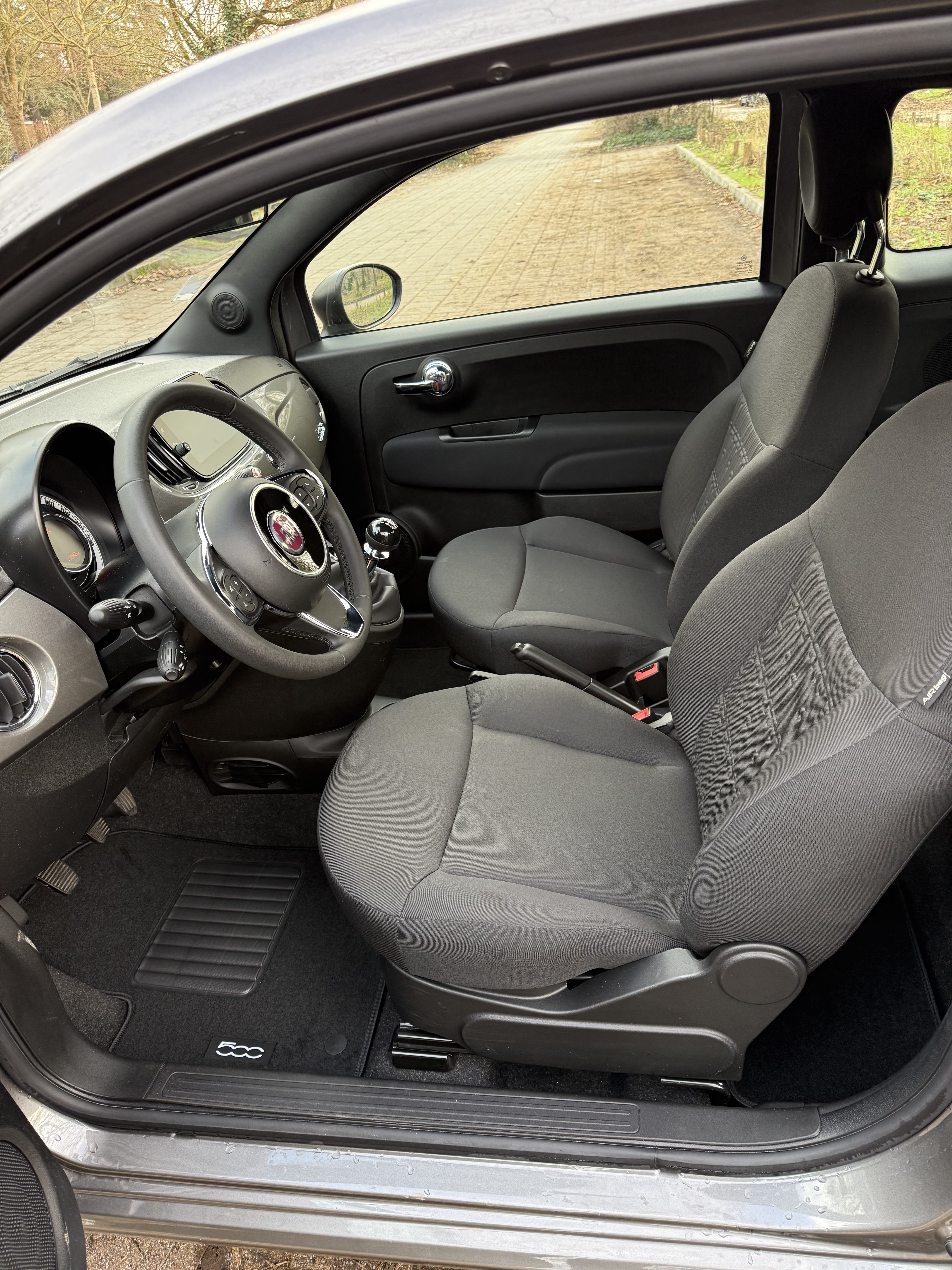 Fiat 500 avec Apple CarPlay