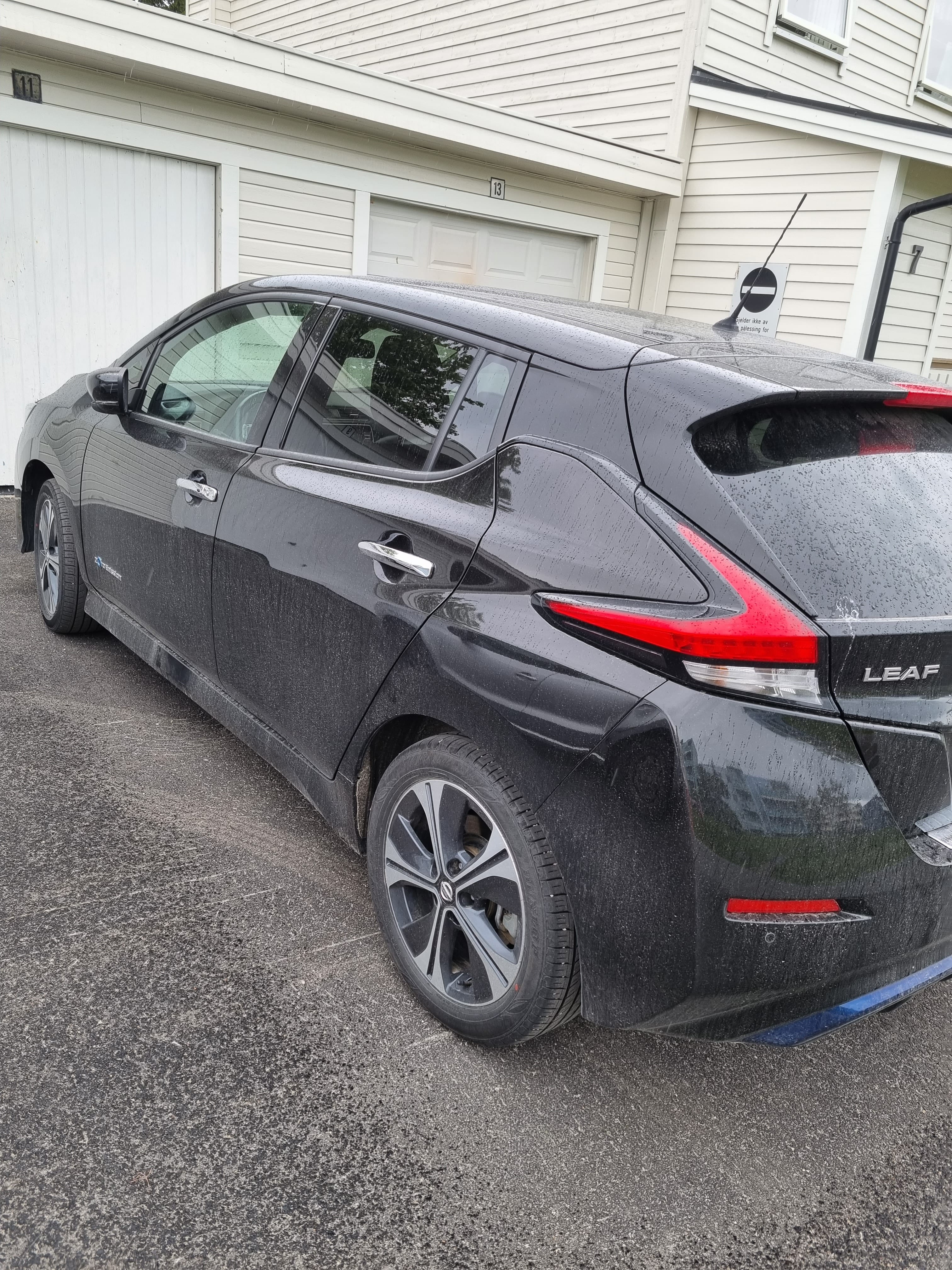Nissan Leaf avec GPS