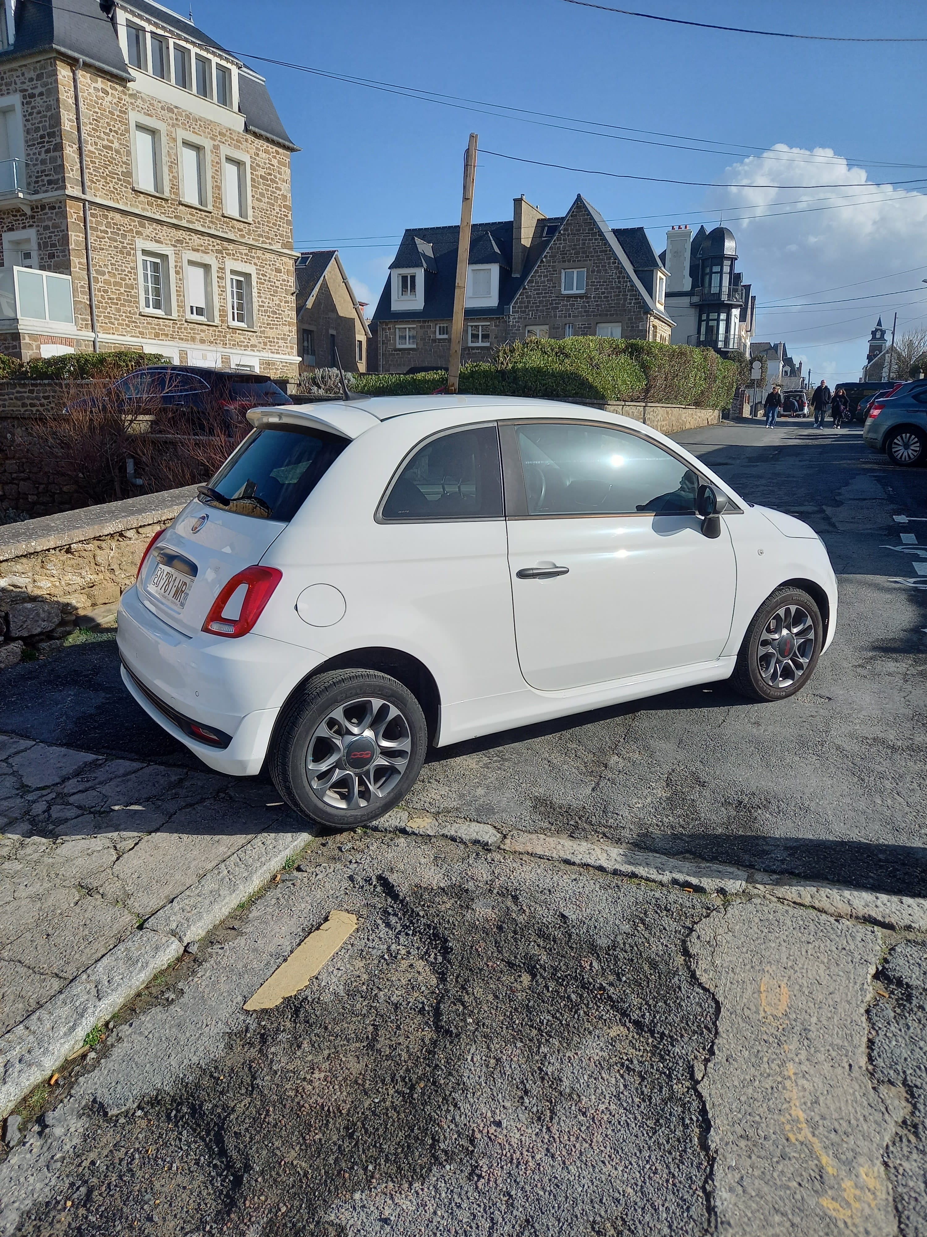 Fiat 500  Essence avec GPS
