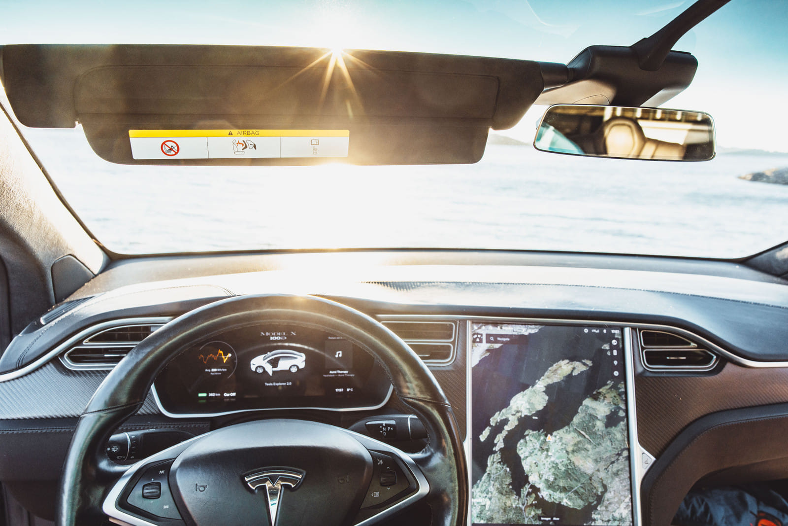 Tesla Model X 100D med Firehjulstrekk