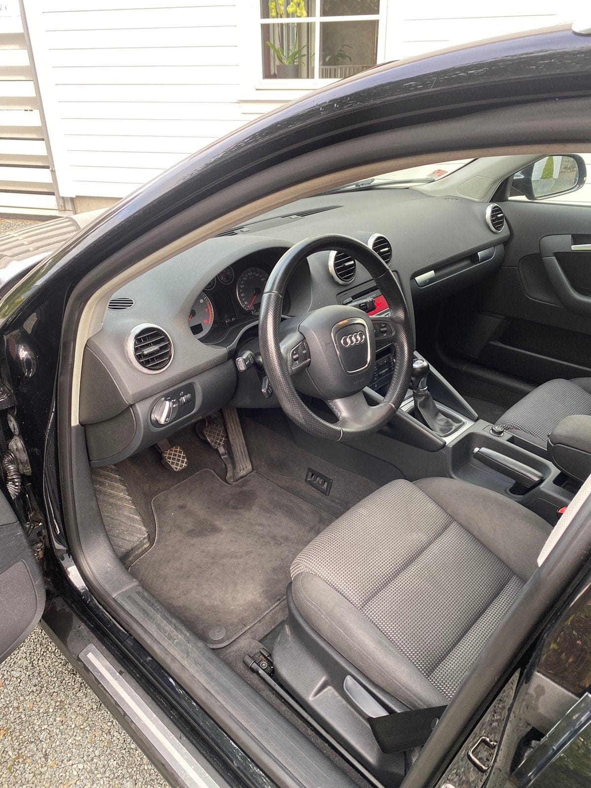 Audi A3 Sportback mit Winterreifen