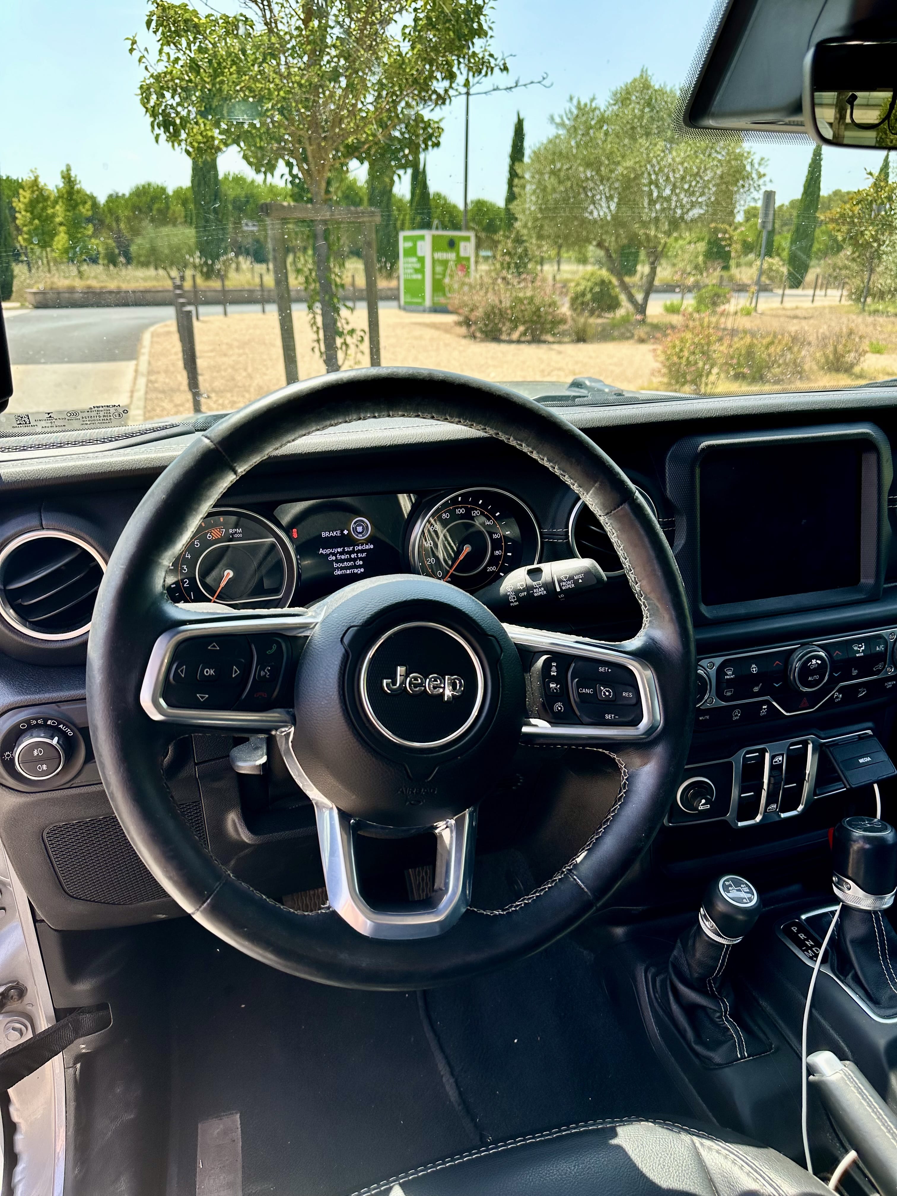 Jeep Wrangler avec Régulateur de vitesse