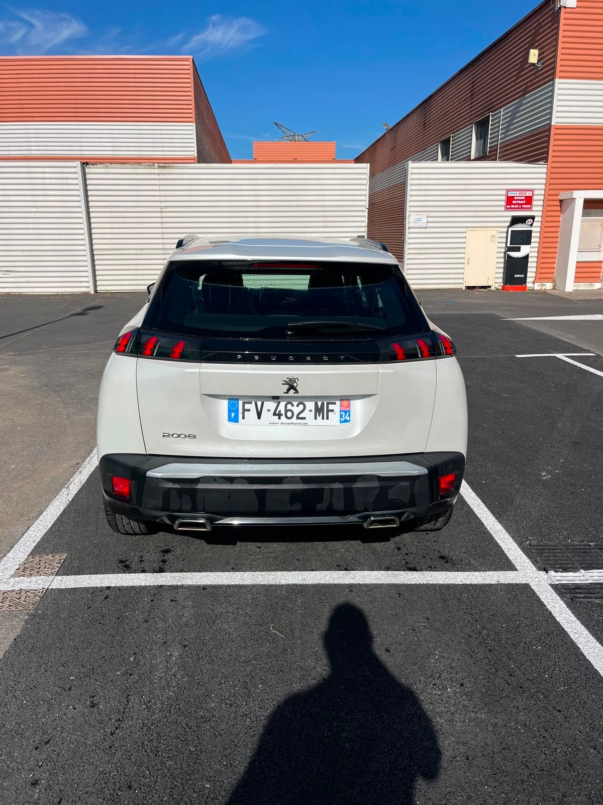 Peugeot 2008 avec Caméra de recul