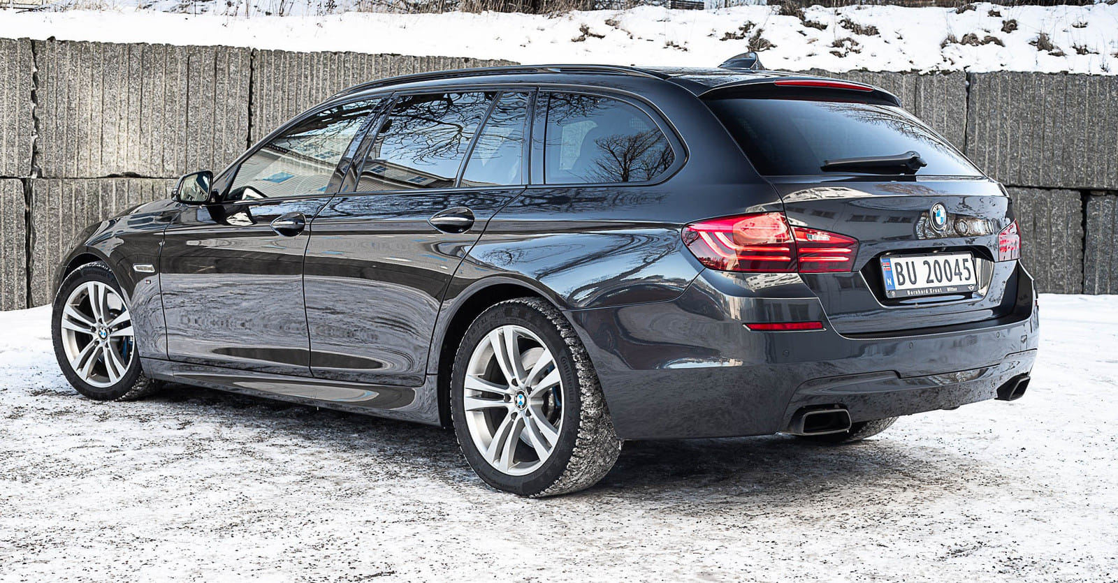 BMW 5-Serie Touring M550d med GPS