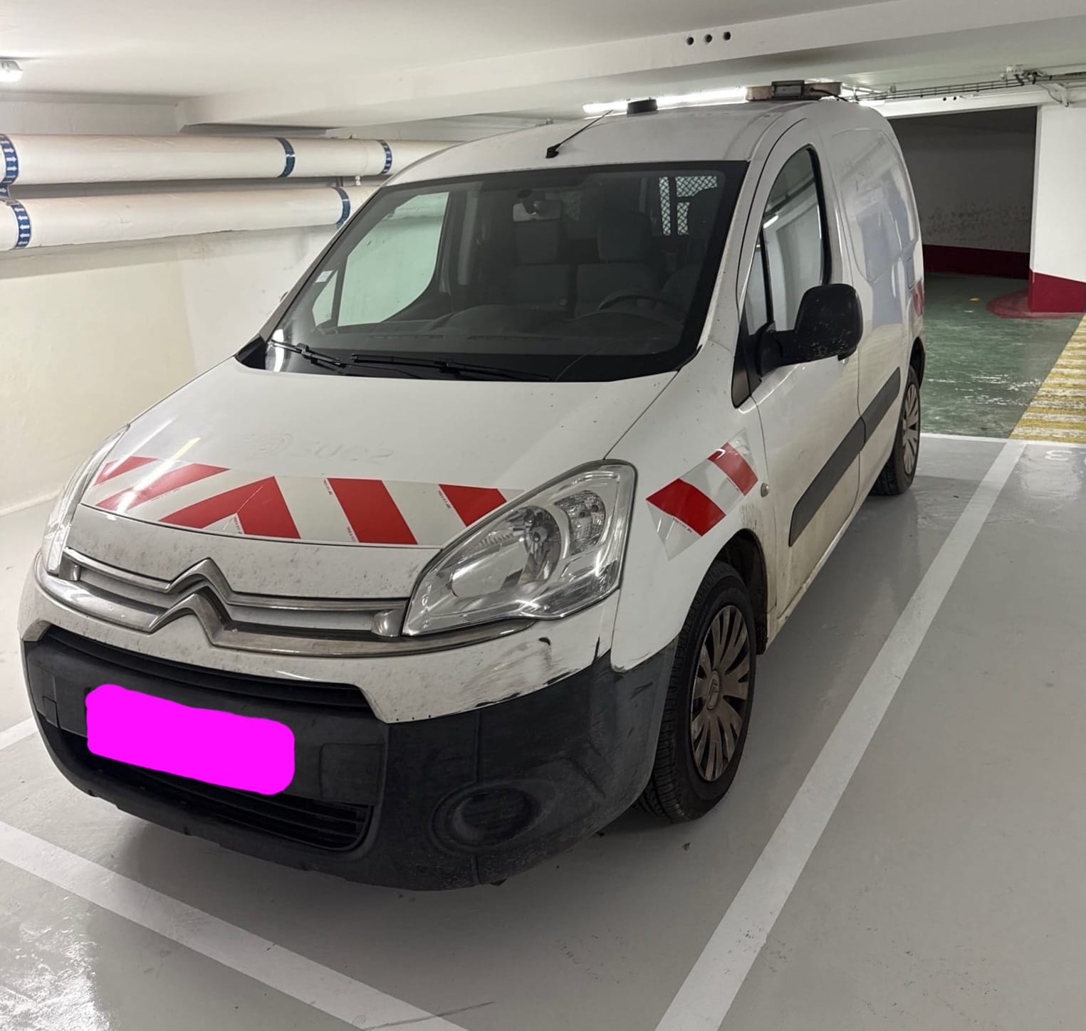 Citroen Berlingo Diesel (DS242BG) 3 places (porte latérale, clim, ...), 2015, Diesel