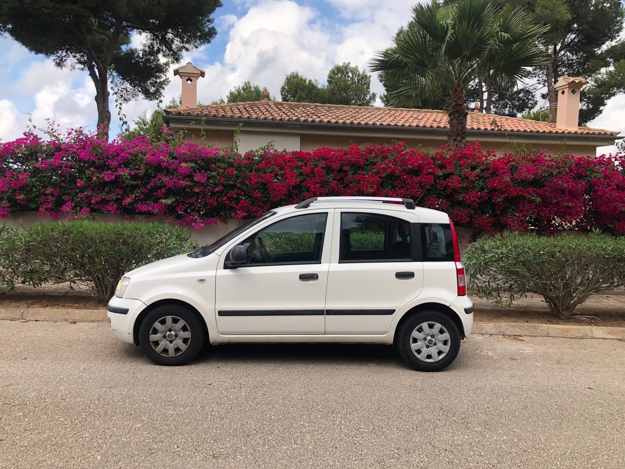 Fiat Panda con Silla infantil