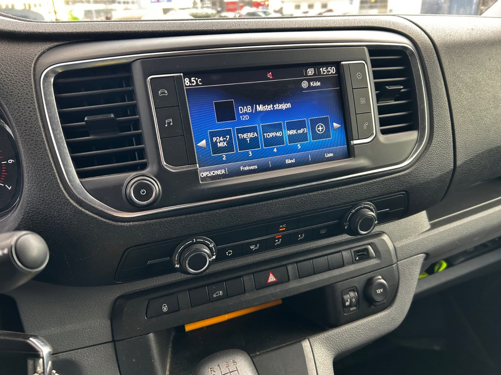 Toyota Proace Varebil med Bluetooth audio