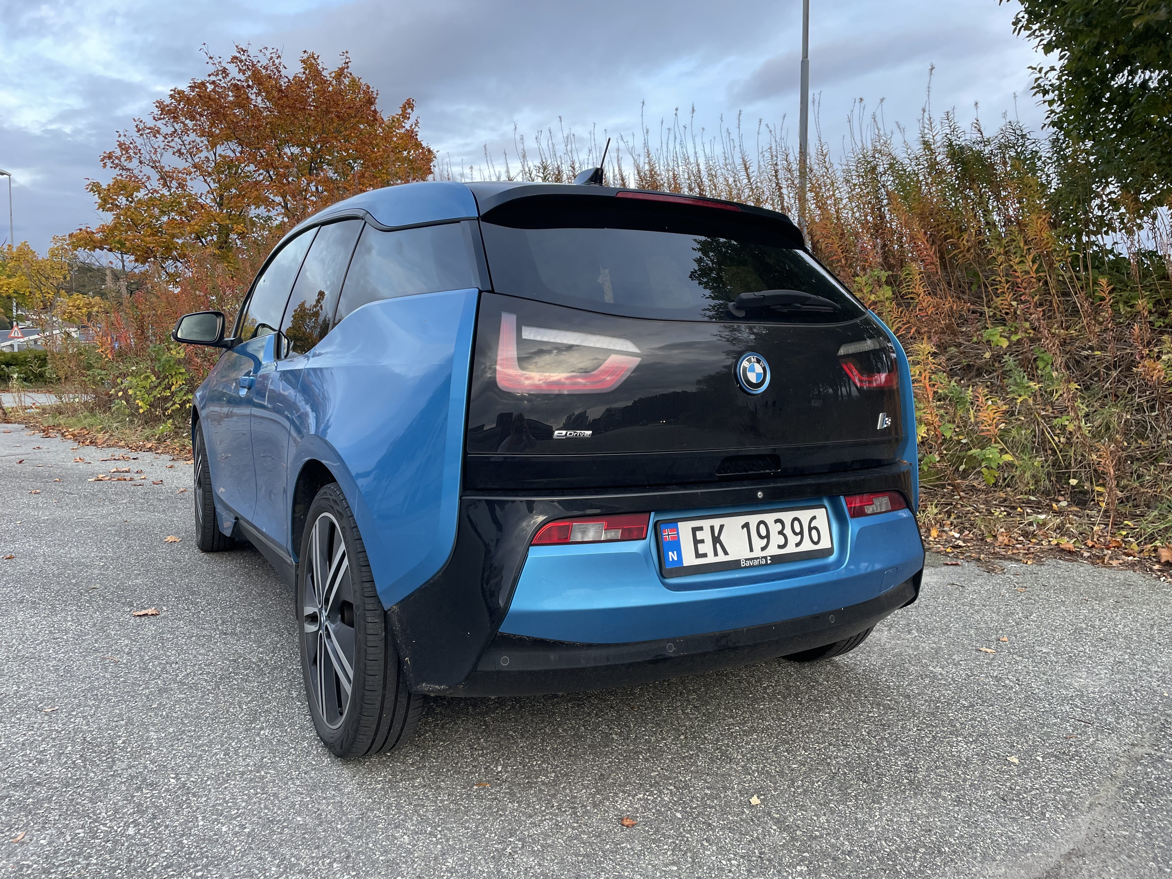 BMW i3 Elbil with GPS