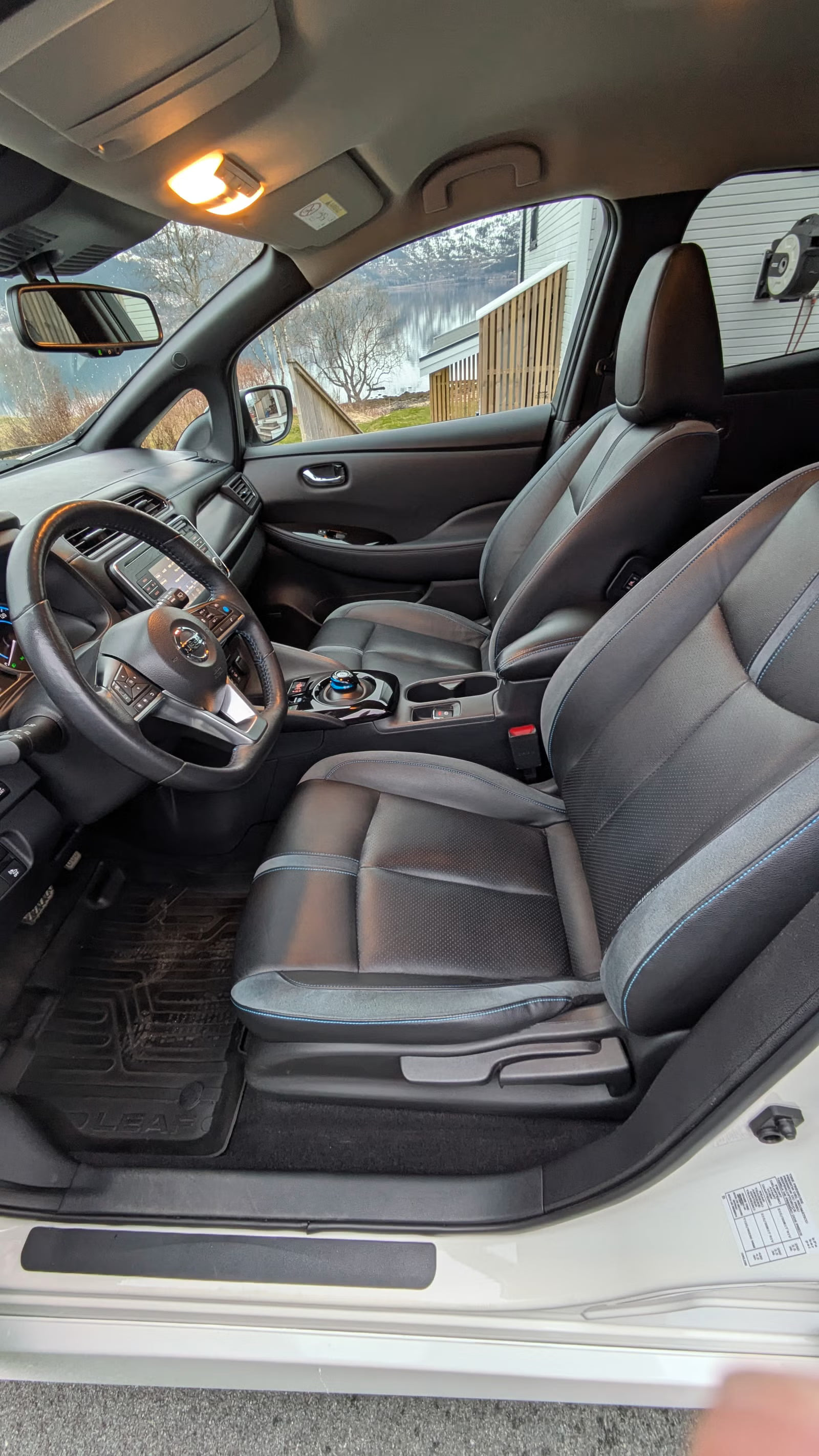 Nissan Leaf med Ryggekamera