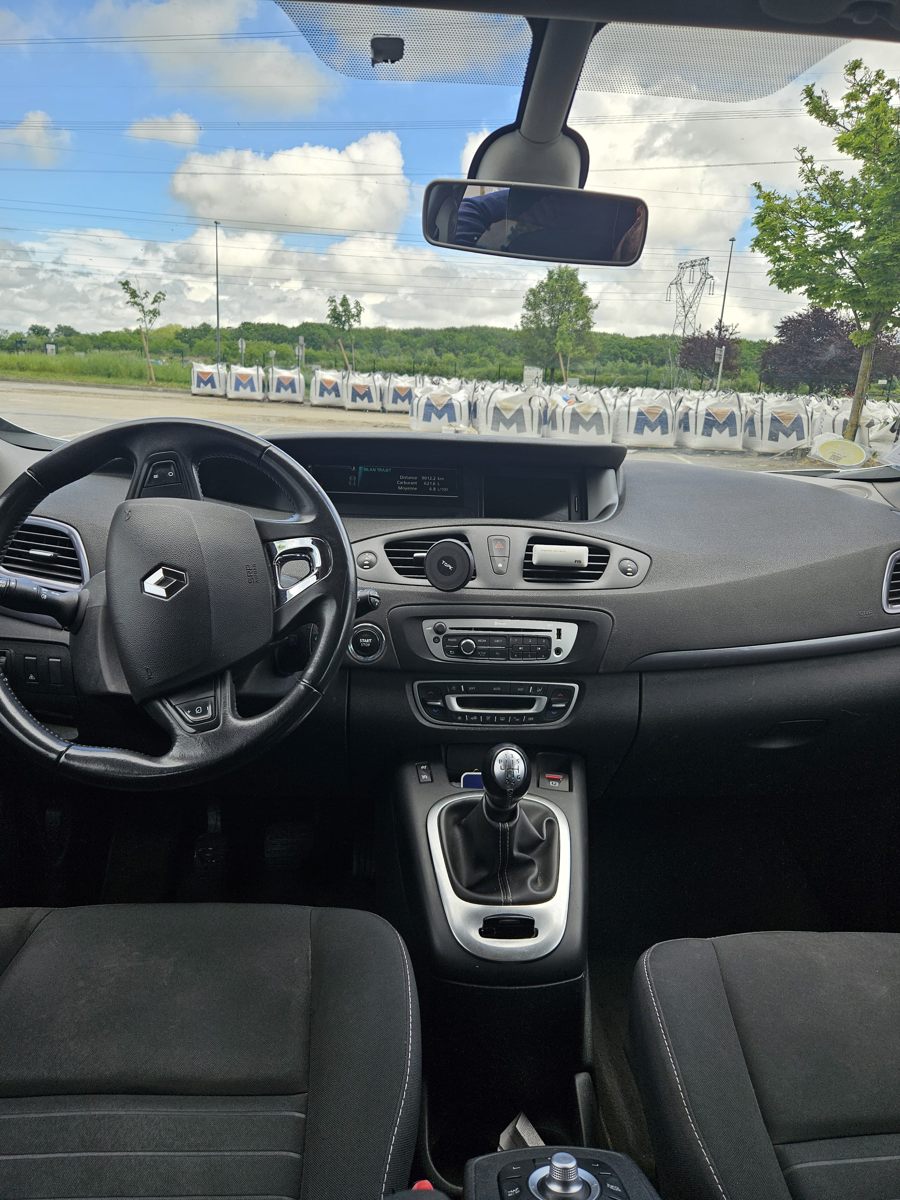 Renault Scenic avec Siège bébé