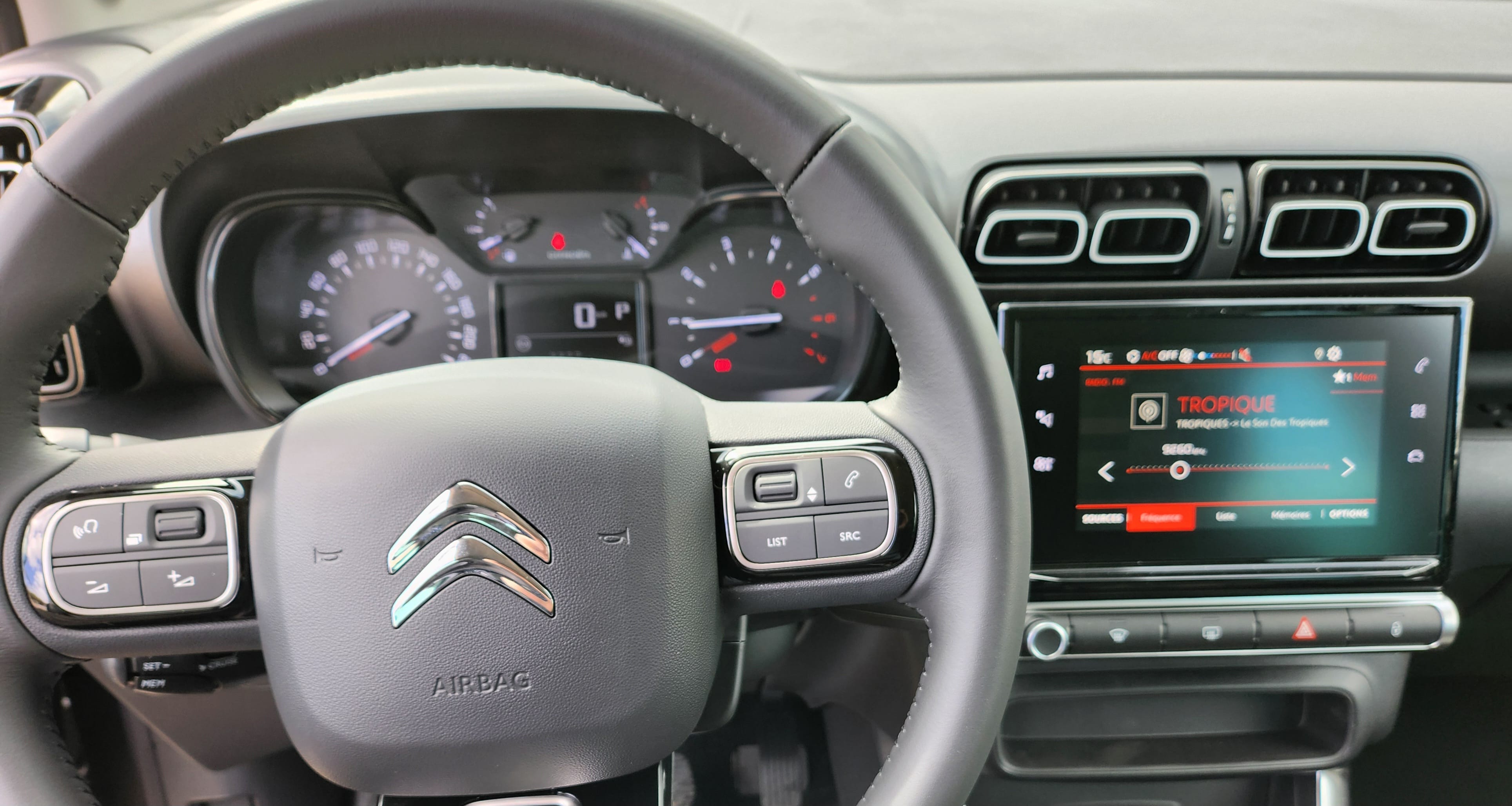 Citroen C3 Aircross (GJ665) Boite Manuelle (Clim, Carplay, Android Auto,...) avec Régulateur de vitesse