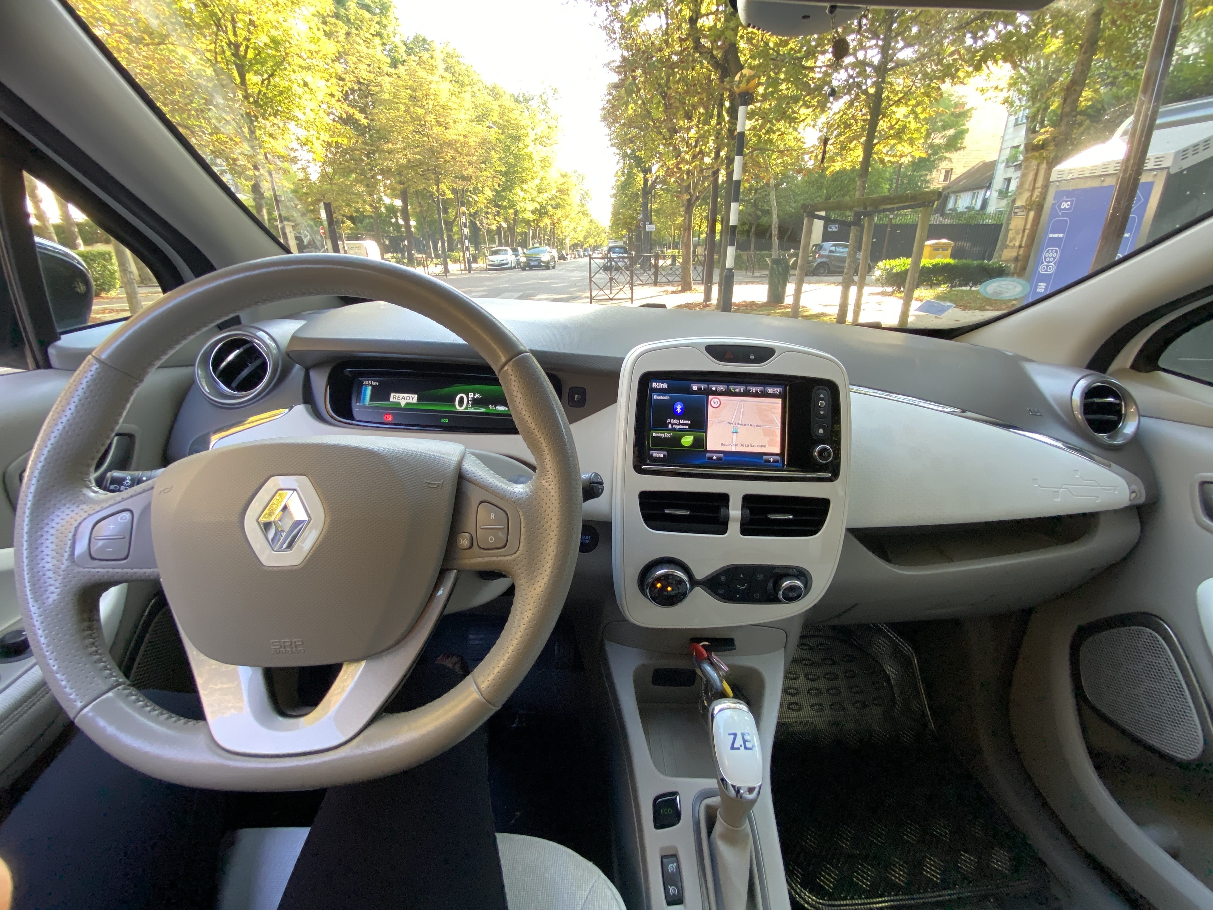 Renault ZOE avec Régulateur de vitesse