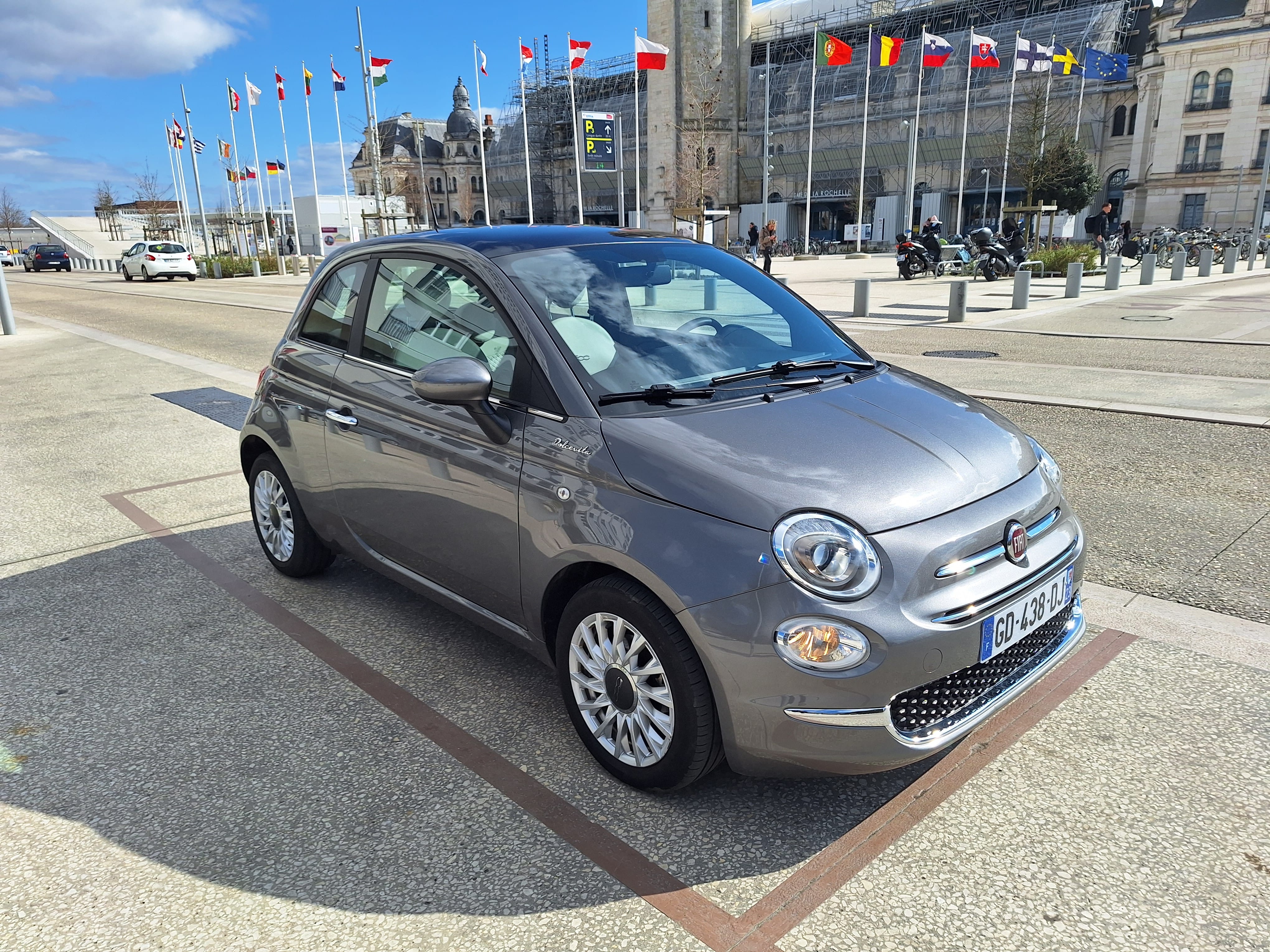 Fiat 500 Hybride, 2021, Essence 95 / Électrique (hybride)