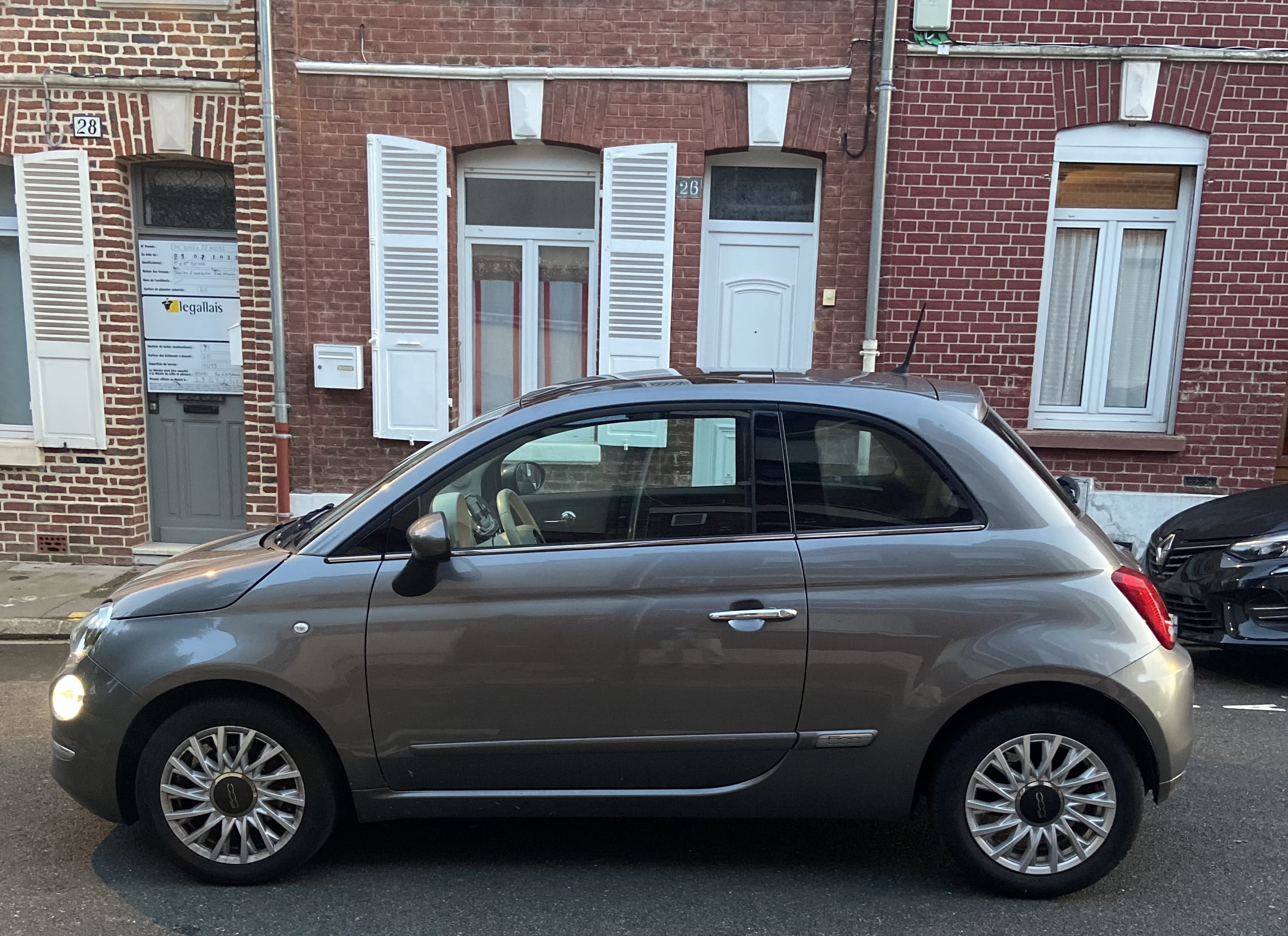 Fiat 500 avec Climatisation